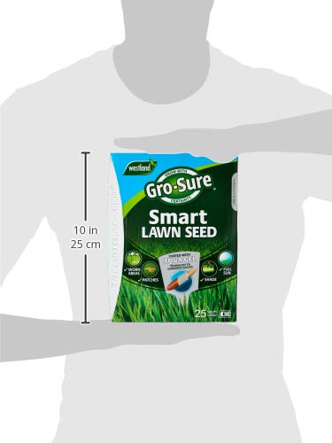 Thumbnail 9 de Gro-Sure Aqua Gel Coated Smart Grass Lawn Seed, 25 m2, 1 kg