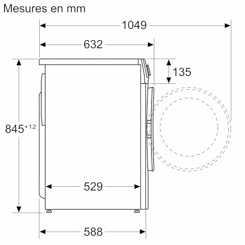 Thumbnail 6 de Bosch WGE02201FR Série 2 – Lave-linge pose-libre avec Speed Perfect et ActiveWater