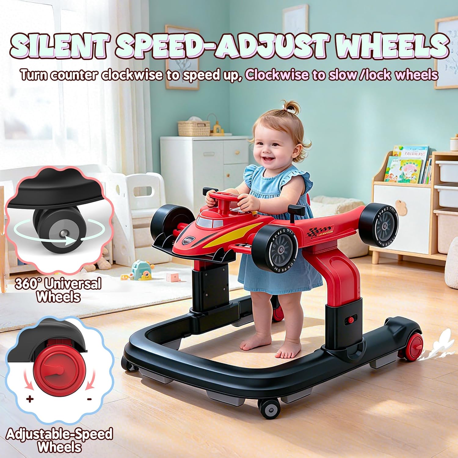Thumbnail 6 de Baby Walker with Adjustable Height