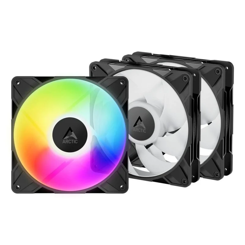 Detalle de Arctic P14 Pro A-RGB Pack 3 Ventiladores 140 mm PWM con Iluminación LED