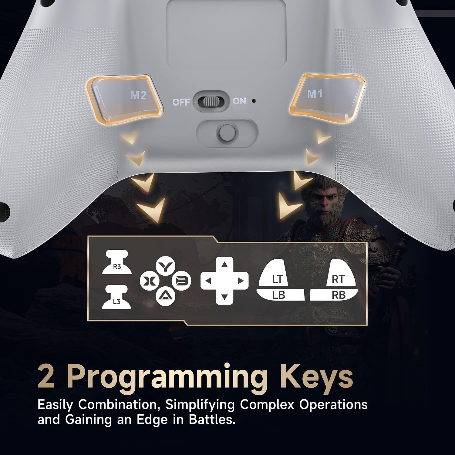 Thumbnail 6 de EasySMX X15 Wireless Game Controller with Hall Effect Joysticks