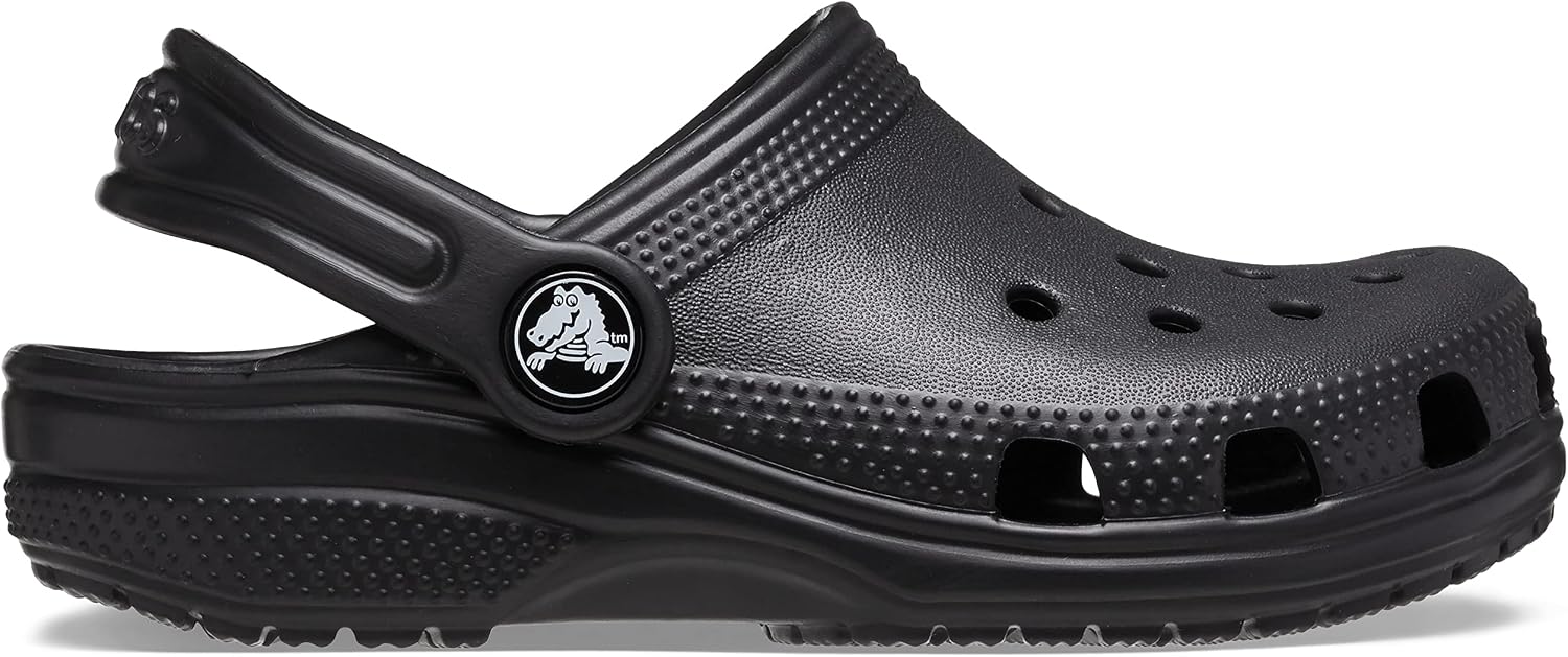 Detalle 1 de Crocs Unisex Kids Classic Clog K, Black (6 UK)