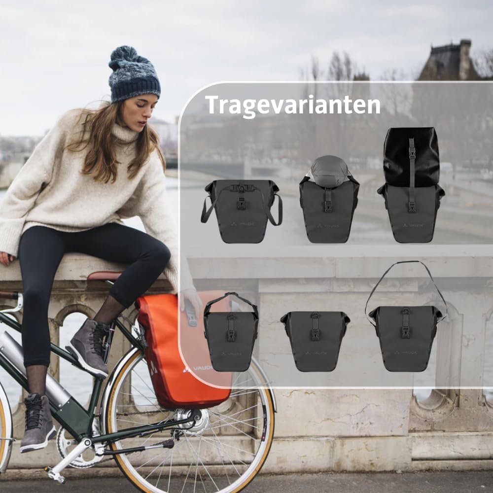 Thumbnail 3 de VAUDE Aqua Back Single Hinterradtasche für Gepäckträger (QMR 2.0), wasserdicht – 24 l
