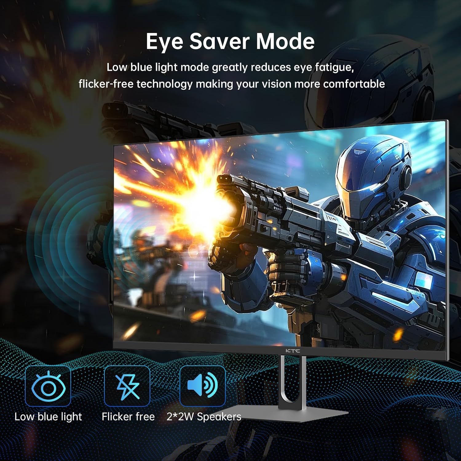 Thumbnail 6 de KTC 27-Inch QHD Gaming Monitor H27T22C-3