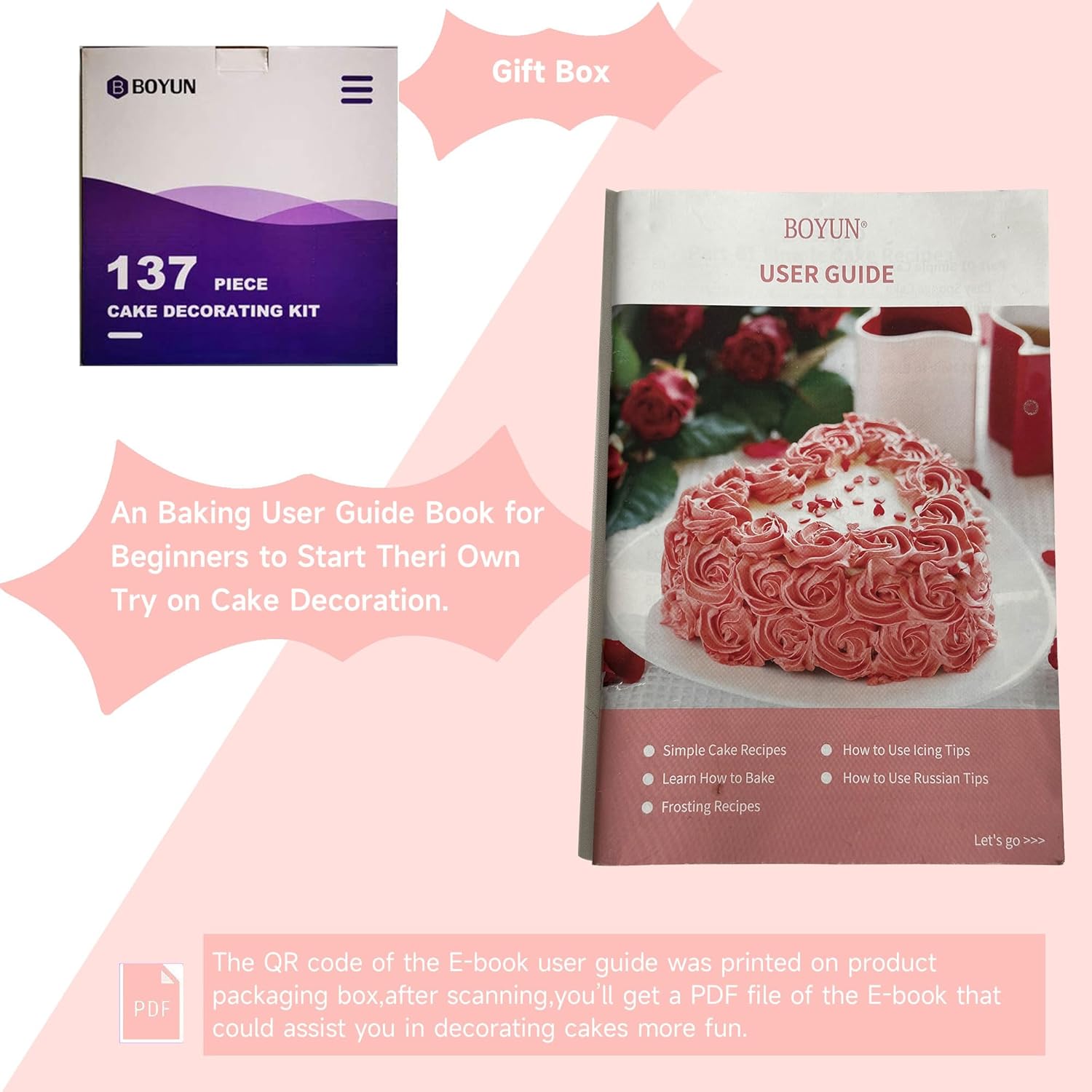 Thumbnail 4 de Cake Decorating Kit 137pcs set for beginners ๐