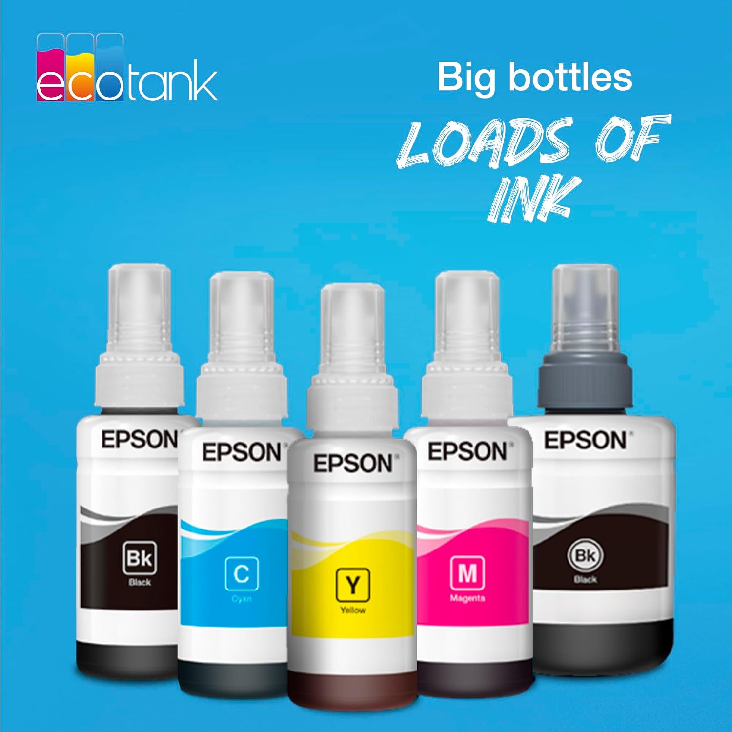 Detalle 2 de Epson EcoTank 664 Genuine Multipack Ink Bottles 6500