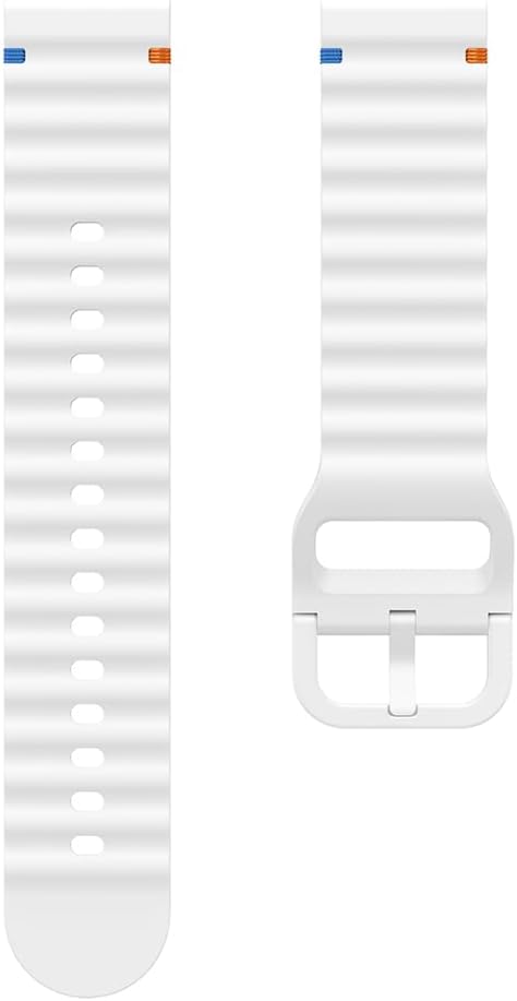 Detalle 2 de BYISYUE 22mm silicone watch strap for Ticwatch