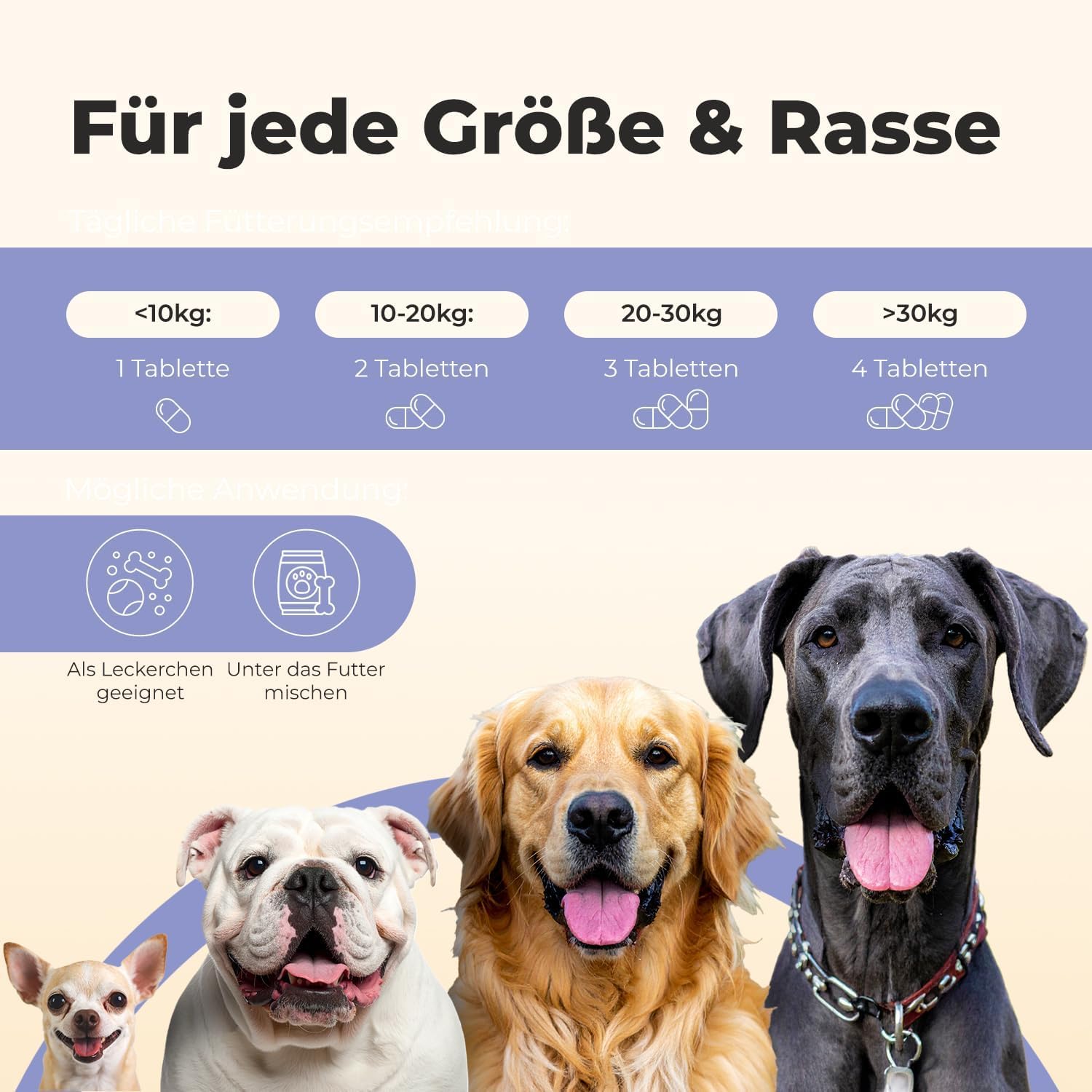 Thumbnail 5 de Gelenktabletten für Hunde 120 Tabletten