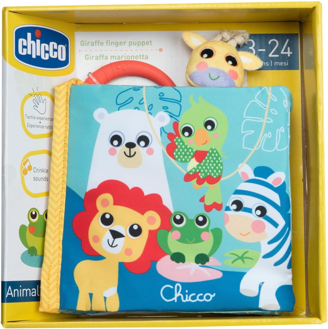 Thumbnail 4 de Chicco Mon Livre Des Animaux Sauvages Livre Sensoriel