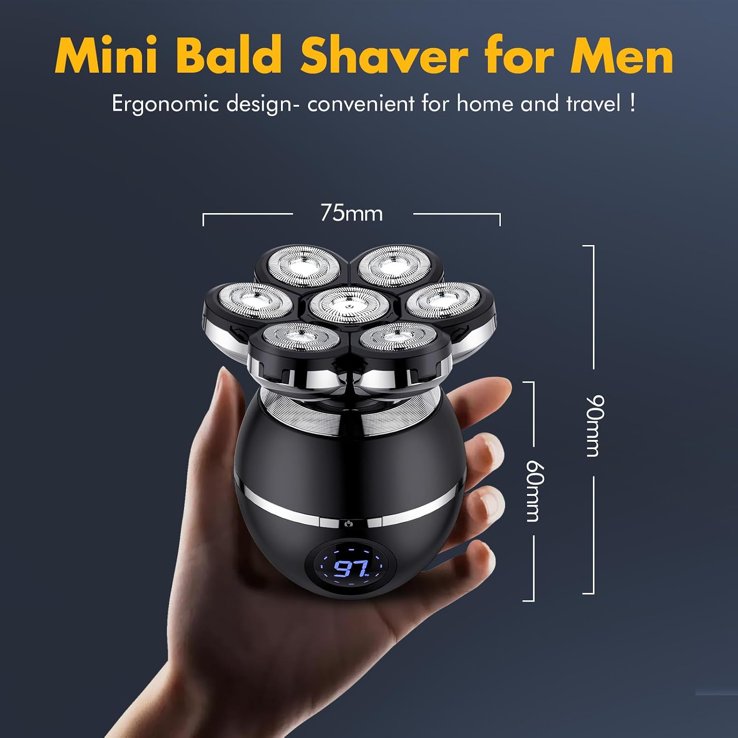 Thumbnail 3 de ETENTOUS head shaver for bald men