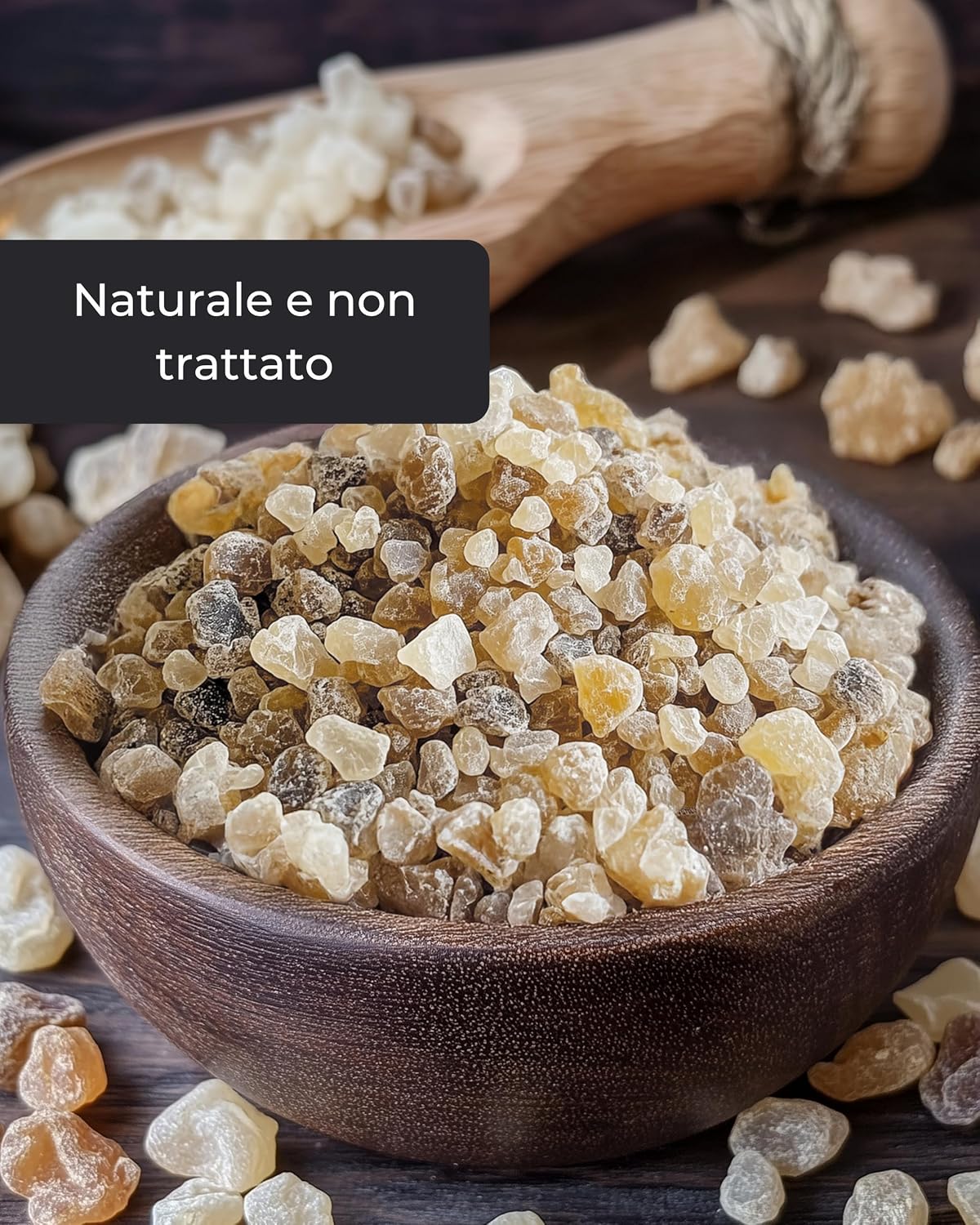 Detalle de Incenso indiano Boswellia Serrata 50 g – Incenso puro per meditazione, relax e rituali