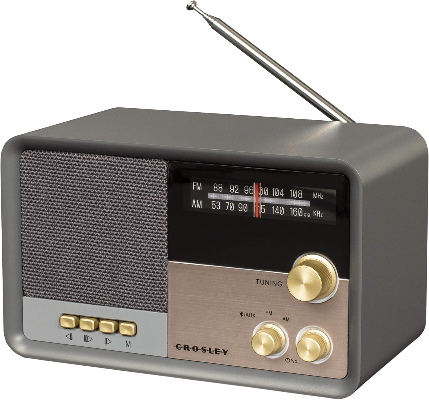 Detalle 2 de Crosley Tribute Portable Bluetooth Radio Speaker