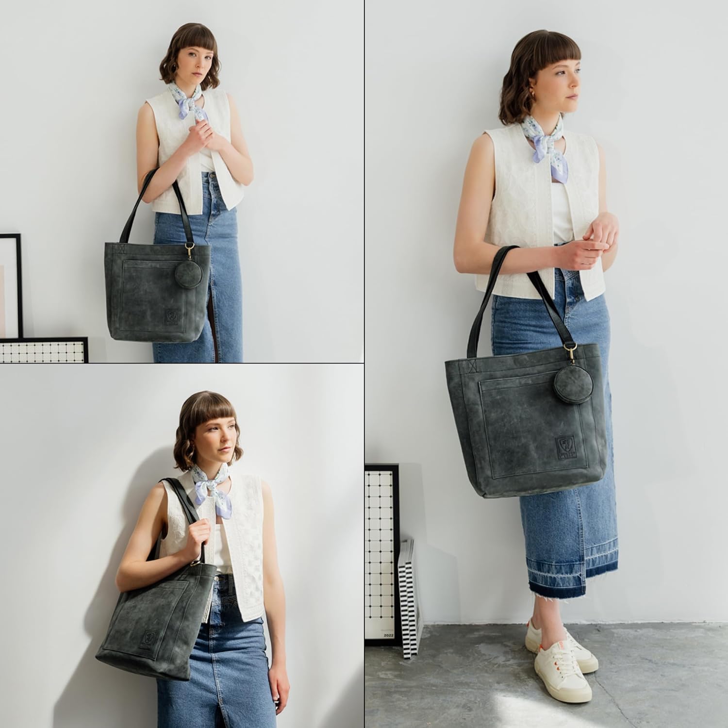 Thumbnail 5 de Berliner Bags Seville Sac Cabas 35×40×11 cm