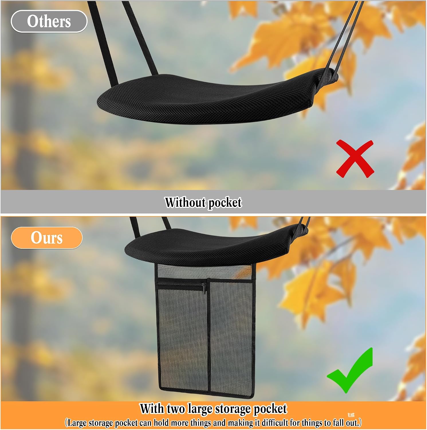 Thumbnail 4 de YVVZHOU Tree Stand Seat Replacement with Pocket