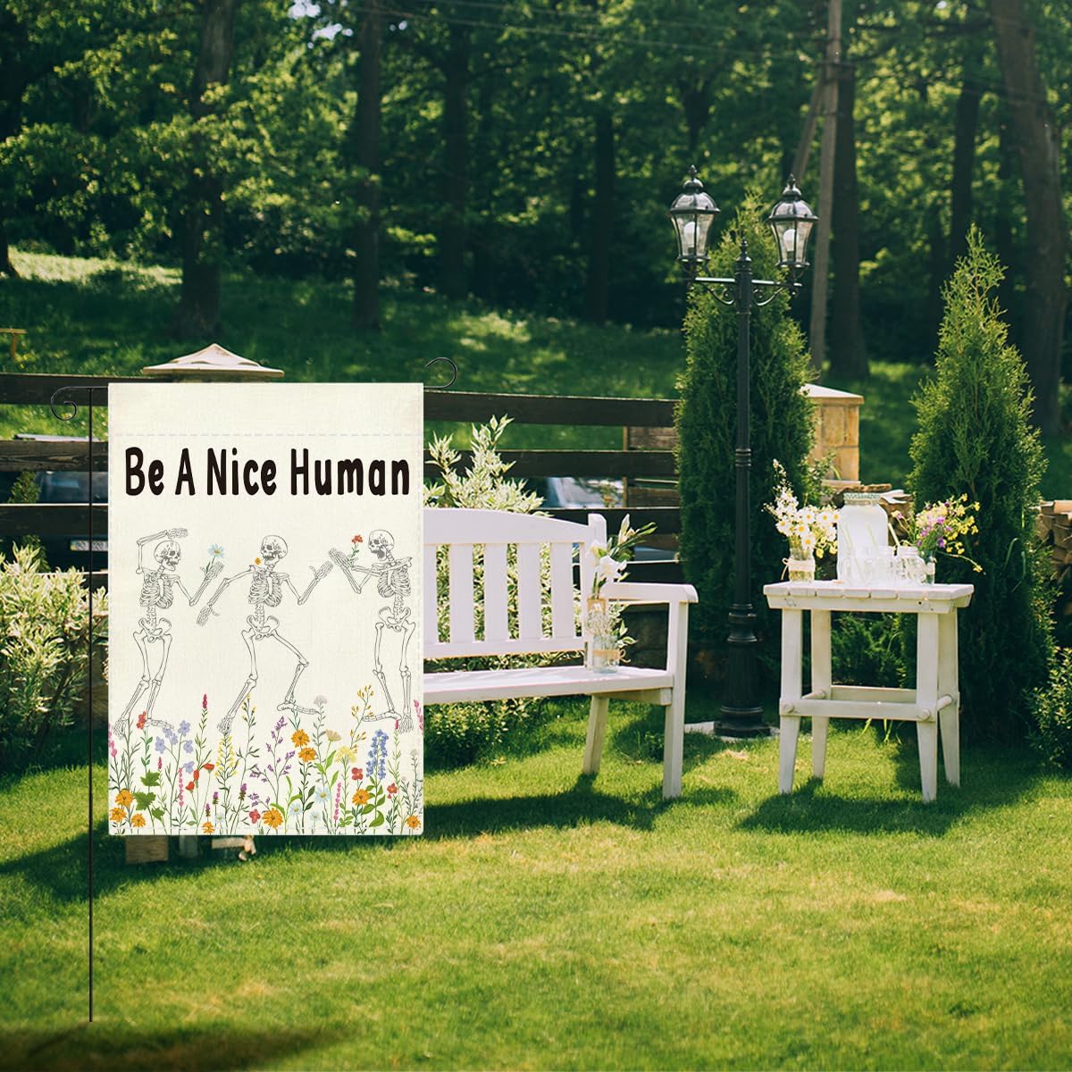 Thumbnail 5 de Funny Garden Flag, 12 x 18 Inches