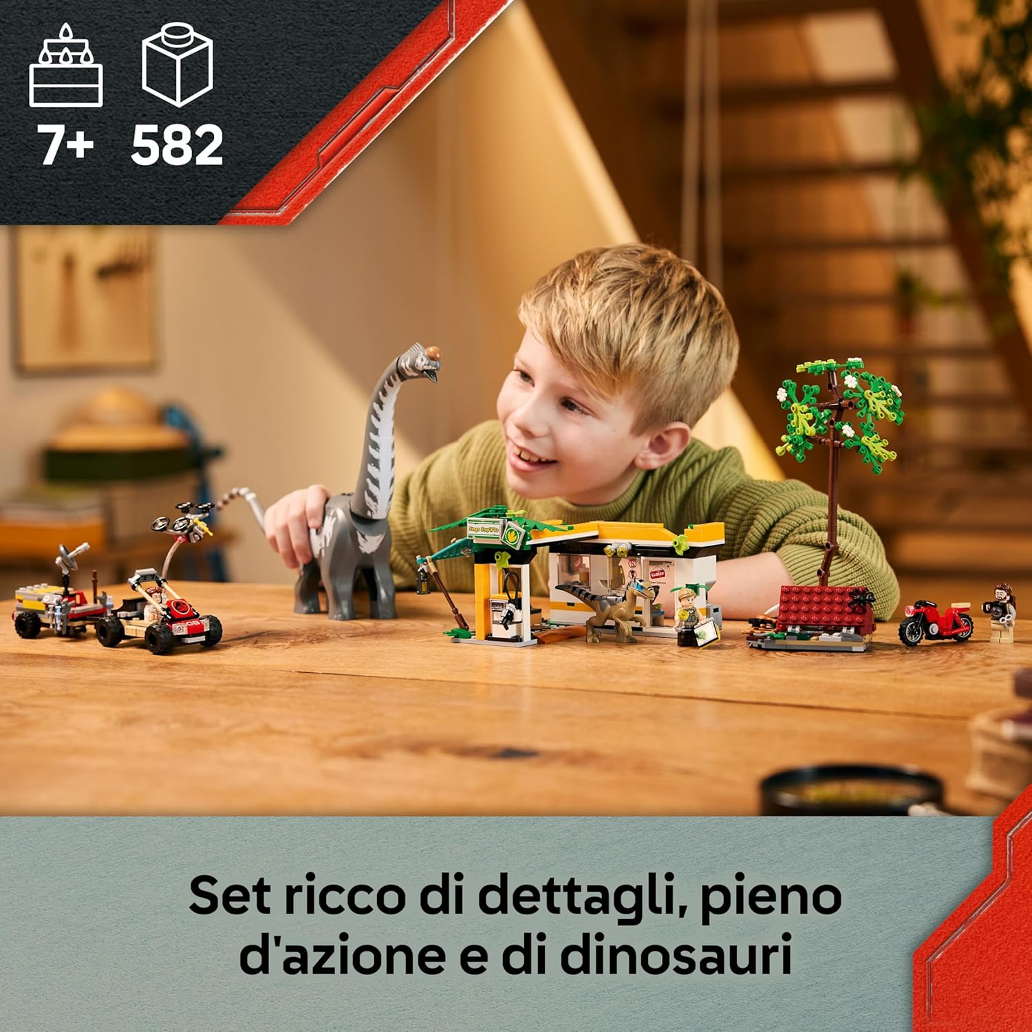 Detalle 2 de LEGO 76973 Jurassic World 7+