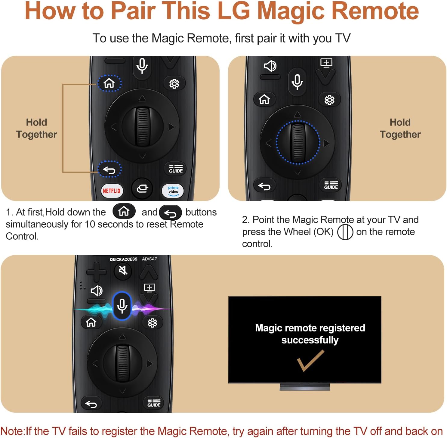 Thumbnail 6 de LG Magic Remote Replacement for 2019–2024 TVs