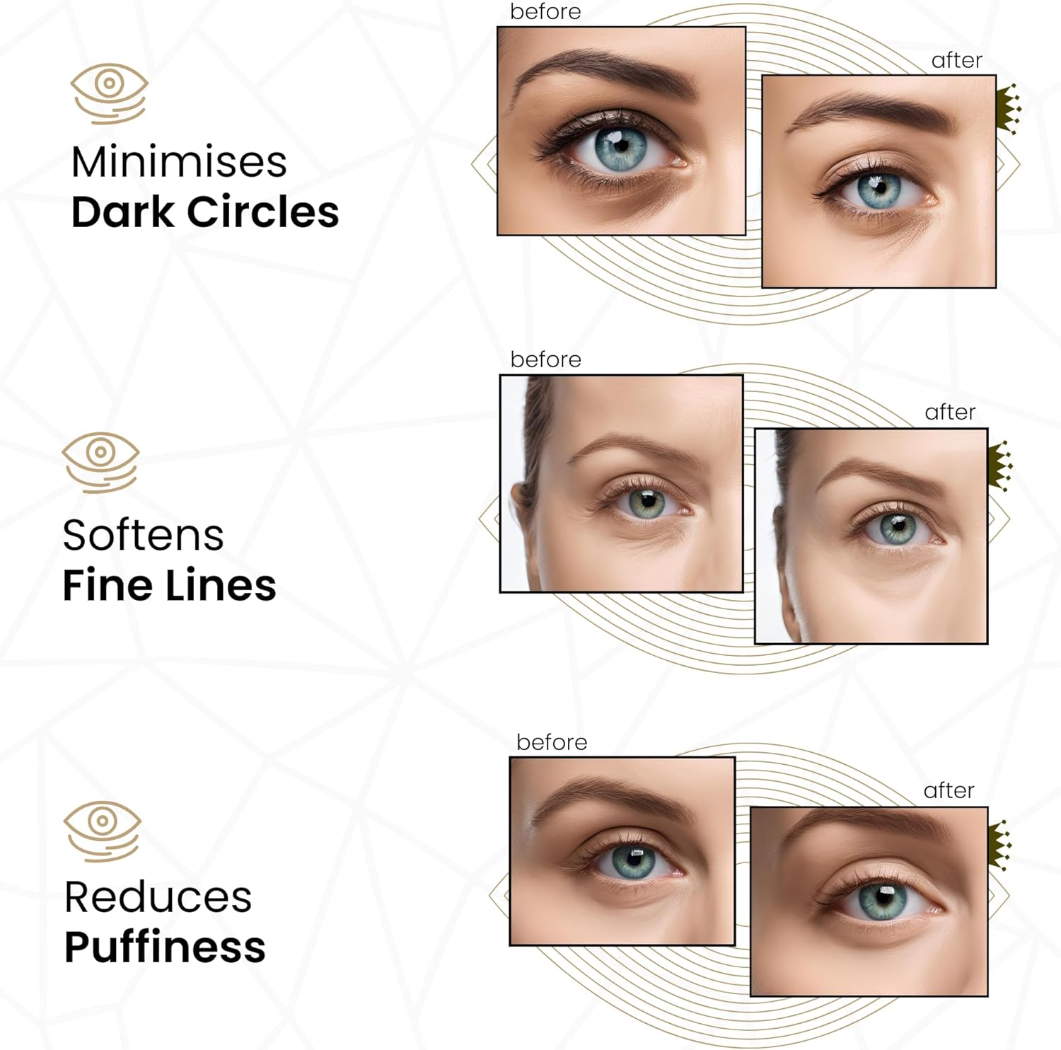 Thumbnail 3 de Revitale Mascherine al collagene e oro 24k sotto gli occhi (30 paia) rassodanti e illuminanti