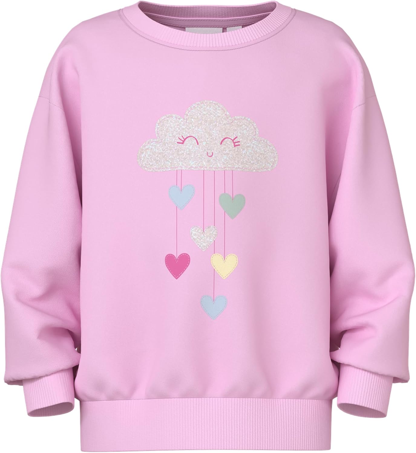 Detalle 2 de Name It Nmfvisus LS RLX Sweat Unb Bambine e Ragazze