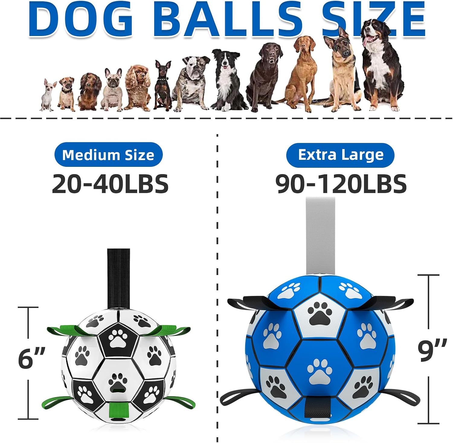 Thumbnail 4 de HETOO Interactive Dog Football 9 Inch