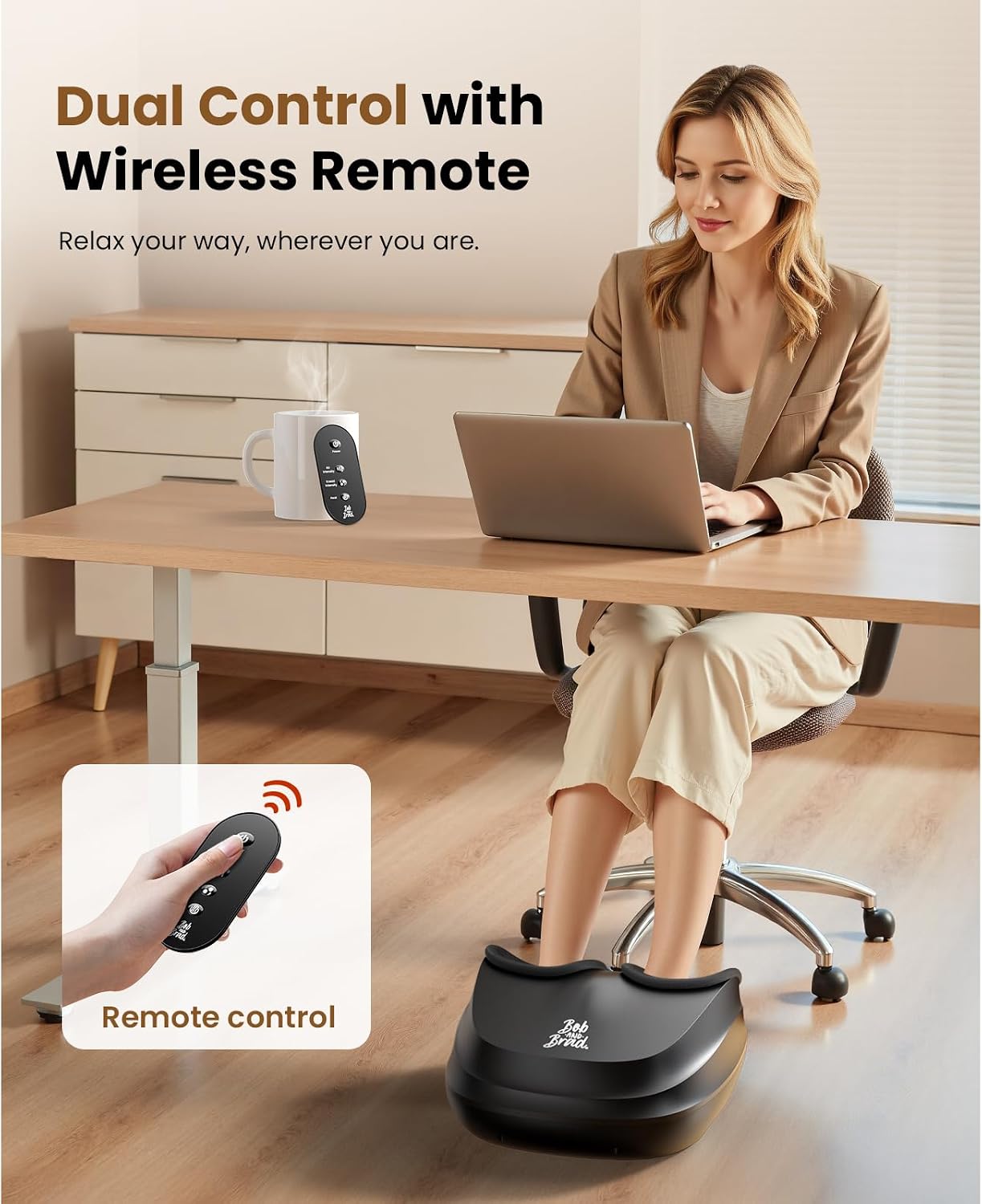 Thumbnail 6 de Bob and Brad Lite Foot Massager with Heat for Plantar Fasciitis