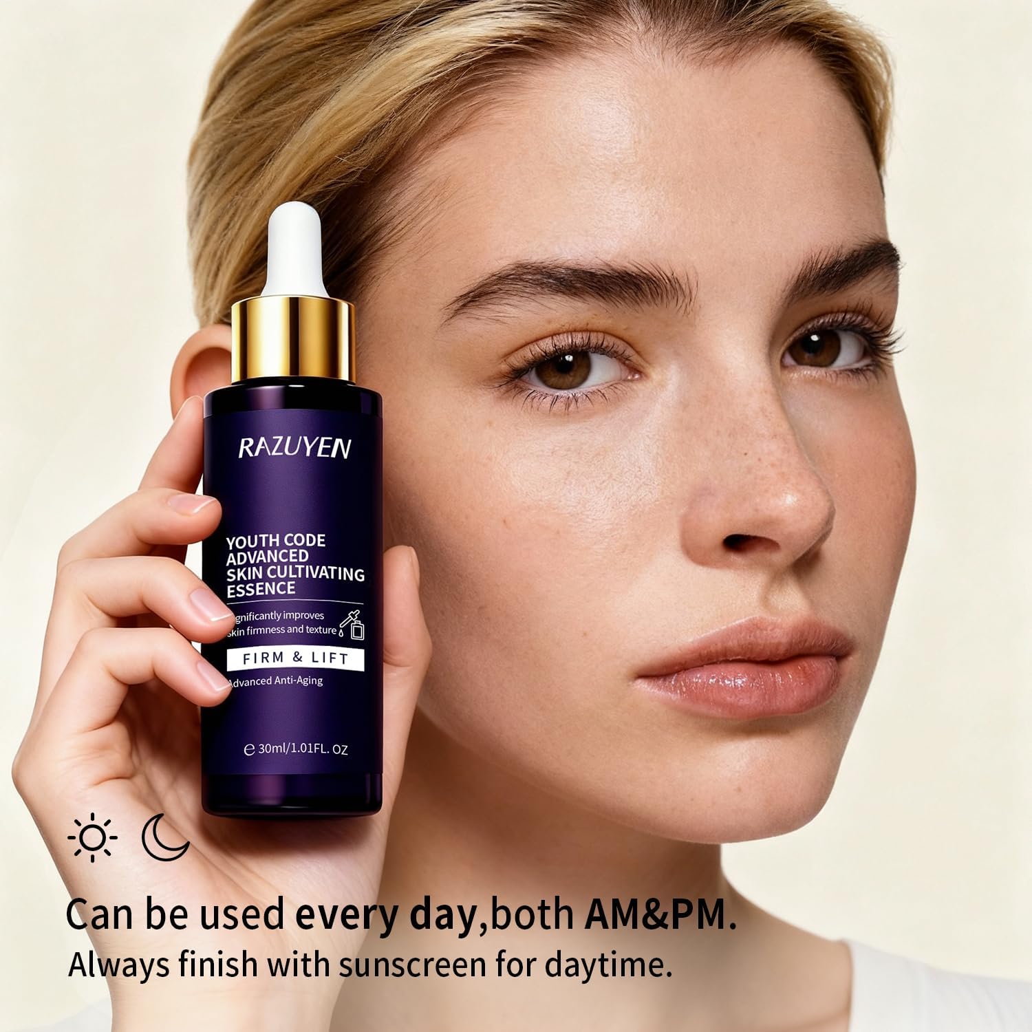 Thumbnail 6 de RAZUYEN Collageen Peptide Serum voor het gezicht, 30 ml, parfumvrij