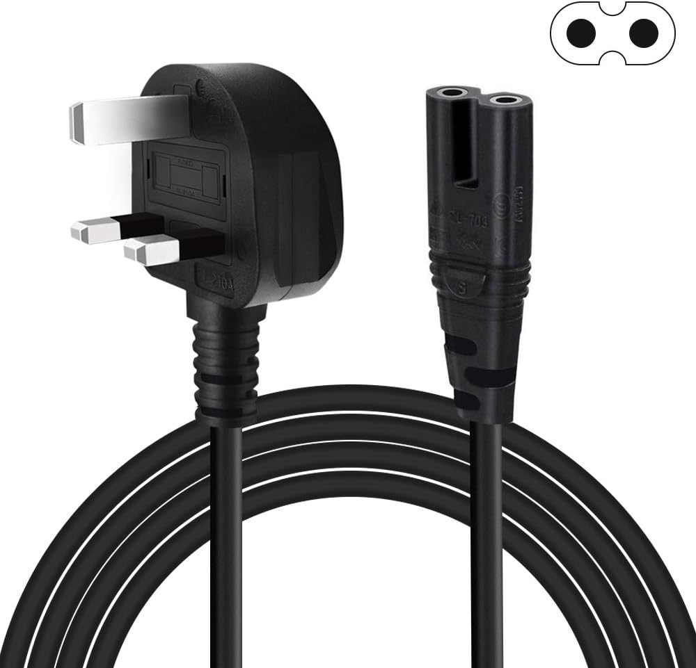 Thumbnail 6 de UXWEN 2 Pin Power Cord Lead 5M
