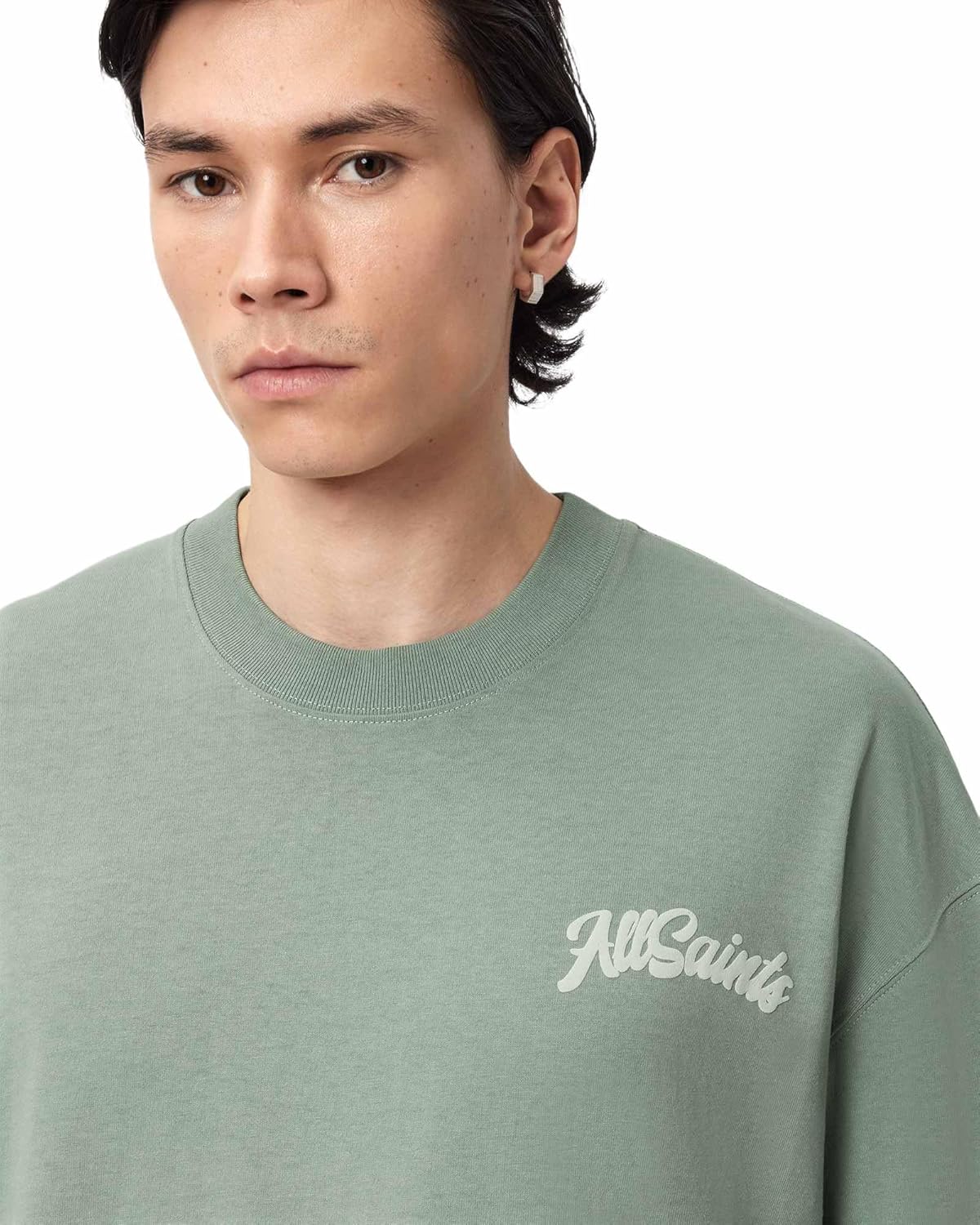 Thumbnail 3 de AllSaints Odyssey SS Crew T-Shirt Homme