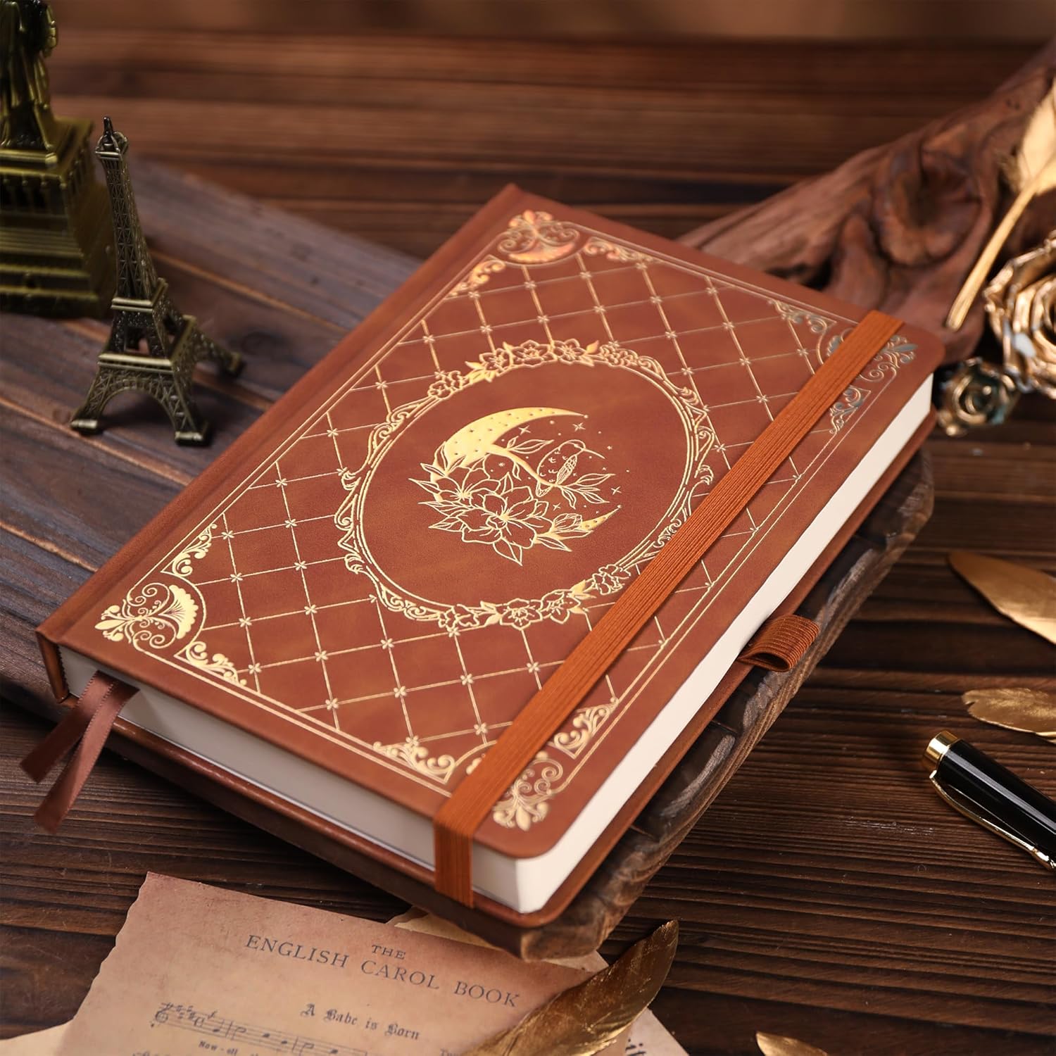 Thumbnail 4 de MGGAO A5 Lined Journal Notebook with Hardcover and 320 Pages