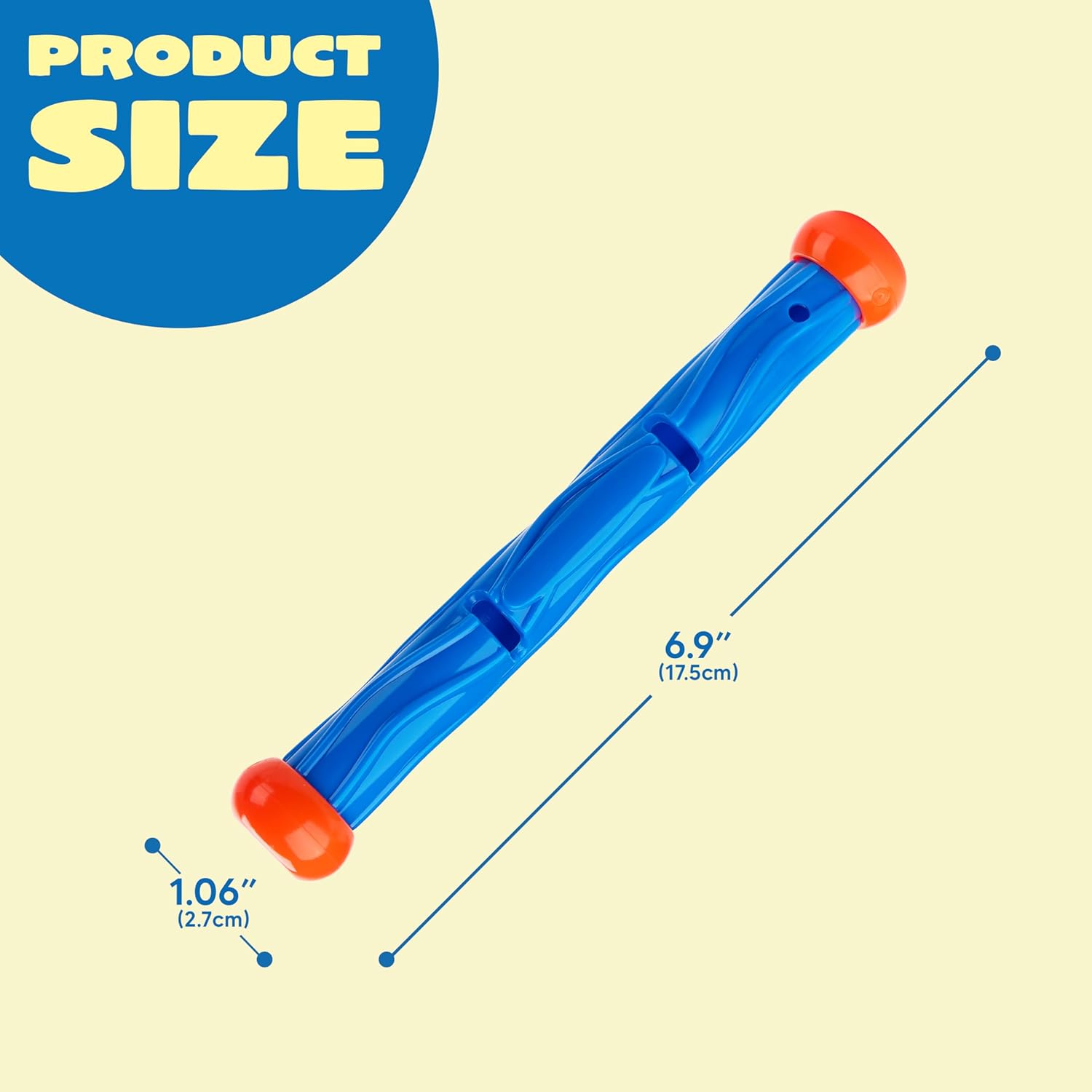 Thumbnail 6 de JOYIN 8er-Set Tauchstäbe für Kinder (19 cm) – farbenfrohes Wasserspielzeug zum Werfen und Tauchen