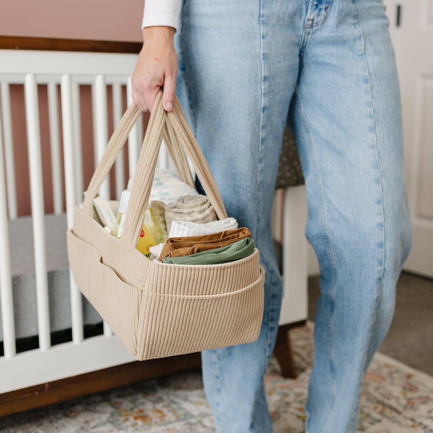 Thumbnail 1 de PUTSKA Baby Nappy Caddy Organiser 1-basket
