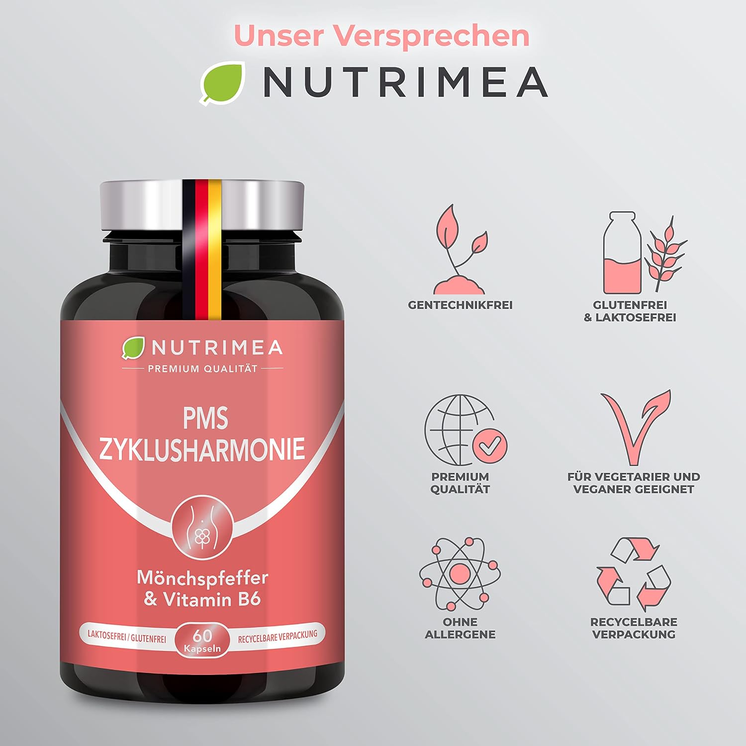 Thumbnail 6 de Nutrimea PMS ZYKLUSHARMONIE 60 Kapseln 💊