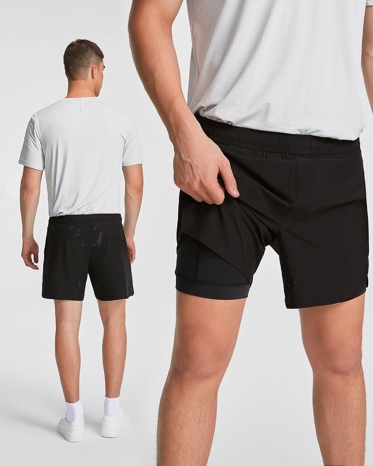 Detalle 2 de maamgic 2-in-1 Running Shorts