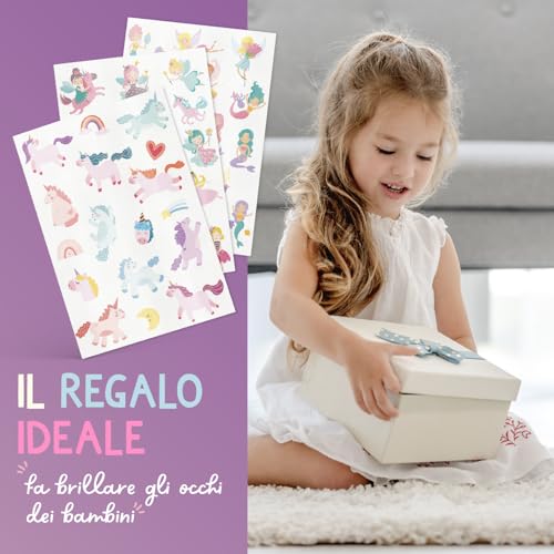 Detalle de Famifidus 120 Tatuaggi per Bambini – dermatologicamente sicuri e skin-friendly