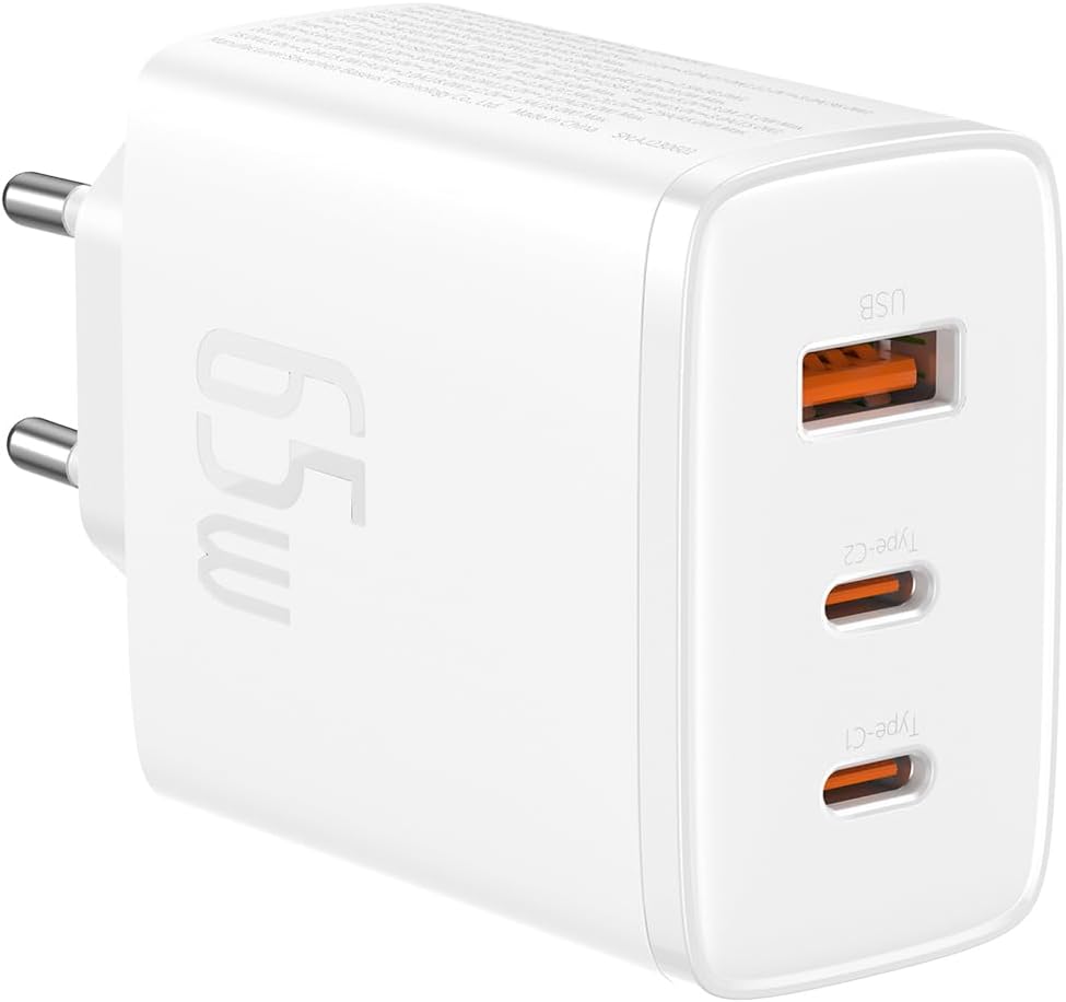Thumbnail 8 de Baseus 65W Cargador USB C GAN Rápido Multipuerto ⚡