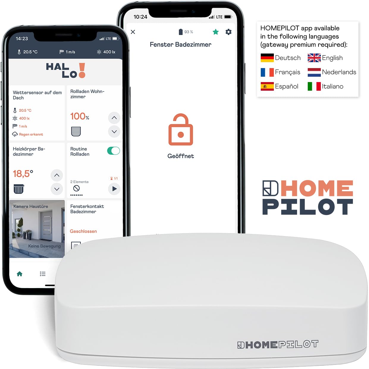 Thumbnail 5 de HOMEPILOT - Sensore porta e finestra smart: monitoraggio semplice e discreto per la tua casa