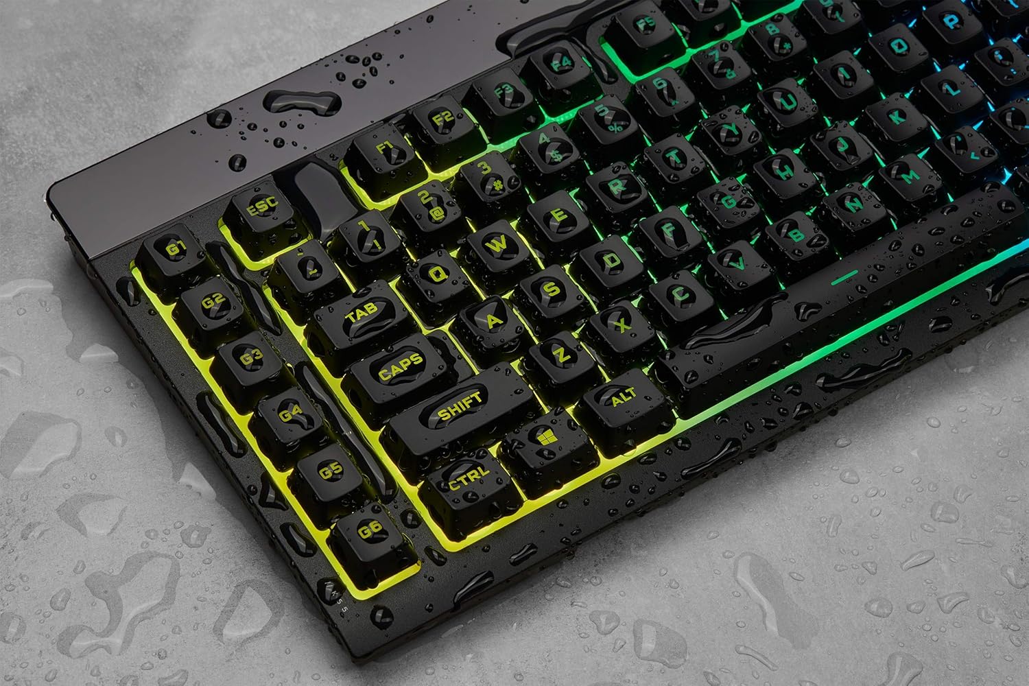 Thumbnail 4 de Corsair K55 RGB PRO Gaming-Tastatur (kabelgebunden, Membran) – AZERTY, schwarz