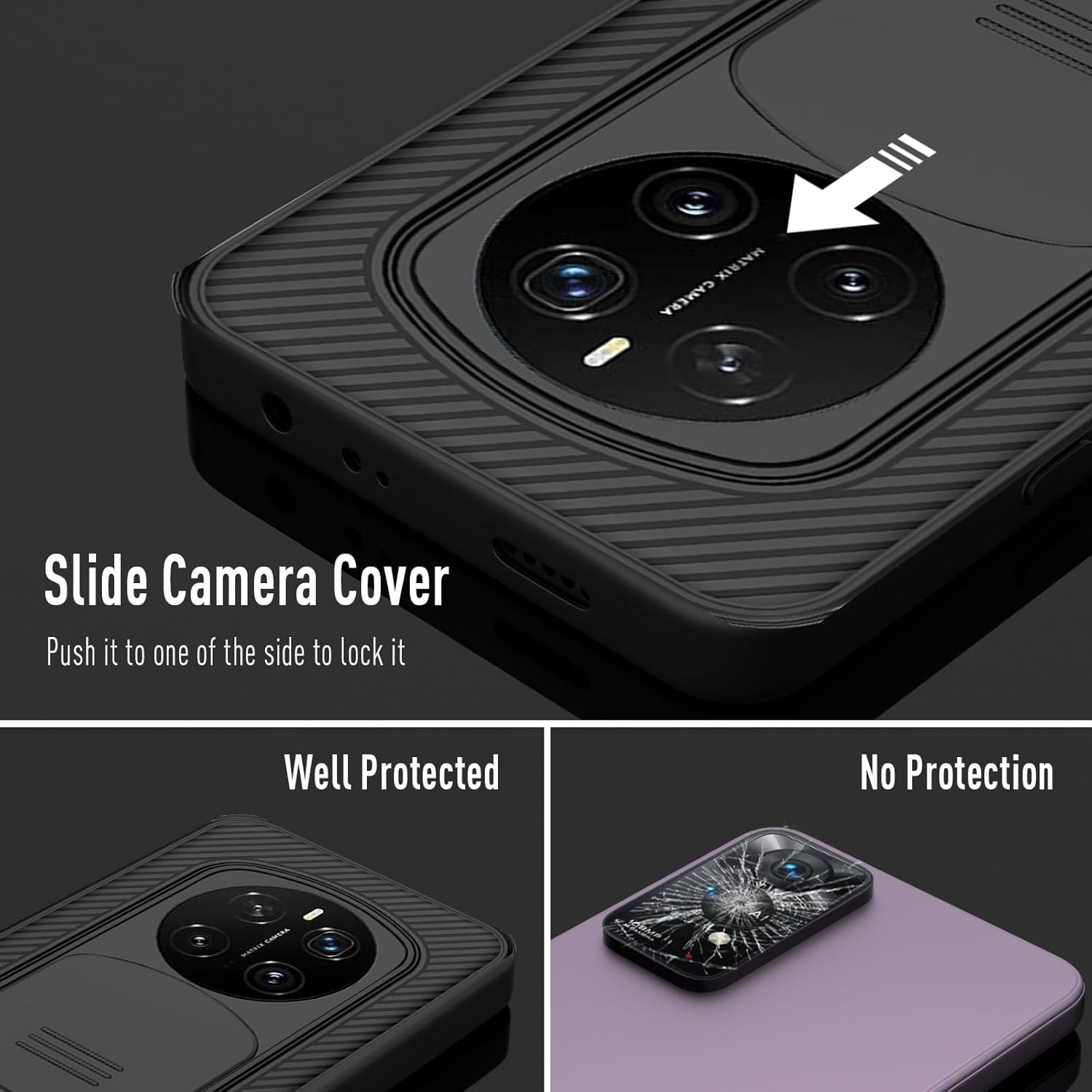 Thumbnail 2 de XTCASE Coque pour Honor Magic 7 Pro — Étui ultra mince avec protection caméra et cache-objectifs