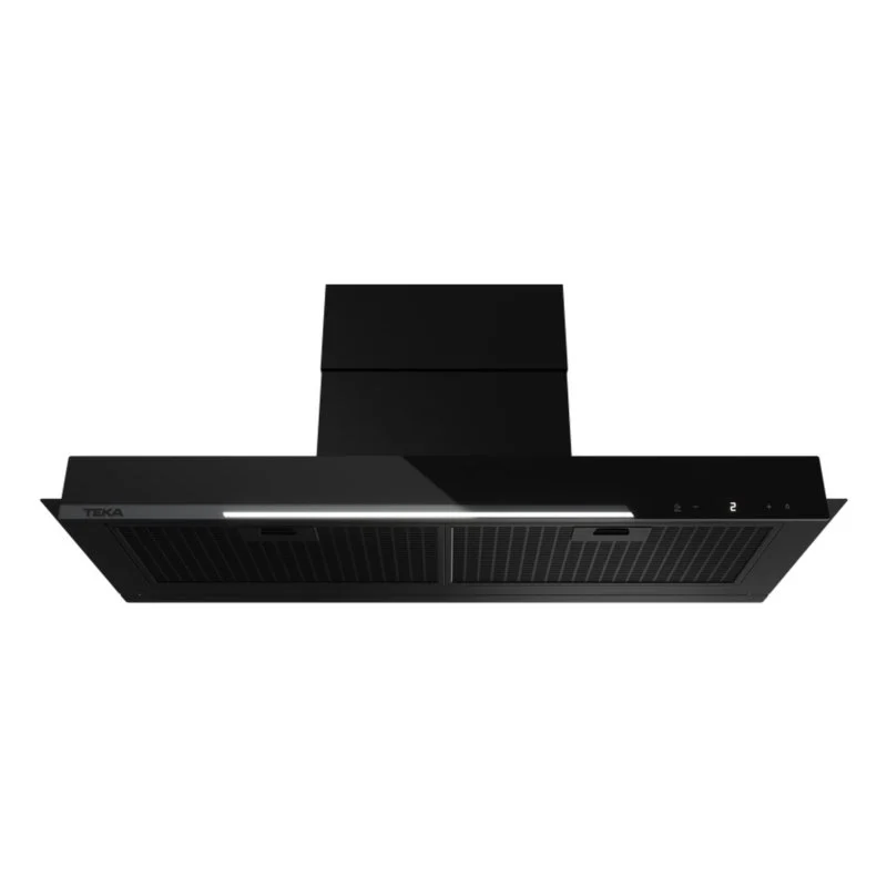 Detalle de Campana extractora Teka GFI 97350 EOS BK Canalizado 89 cm con control táctil y LED