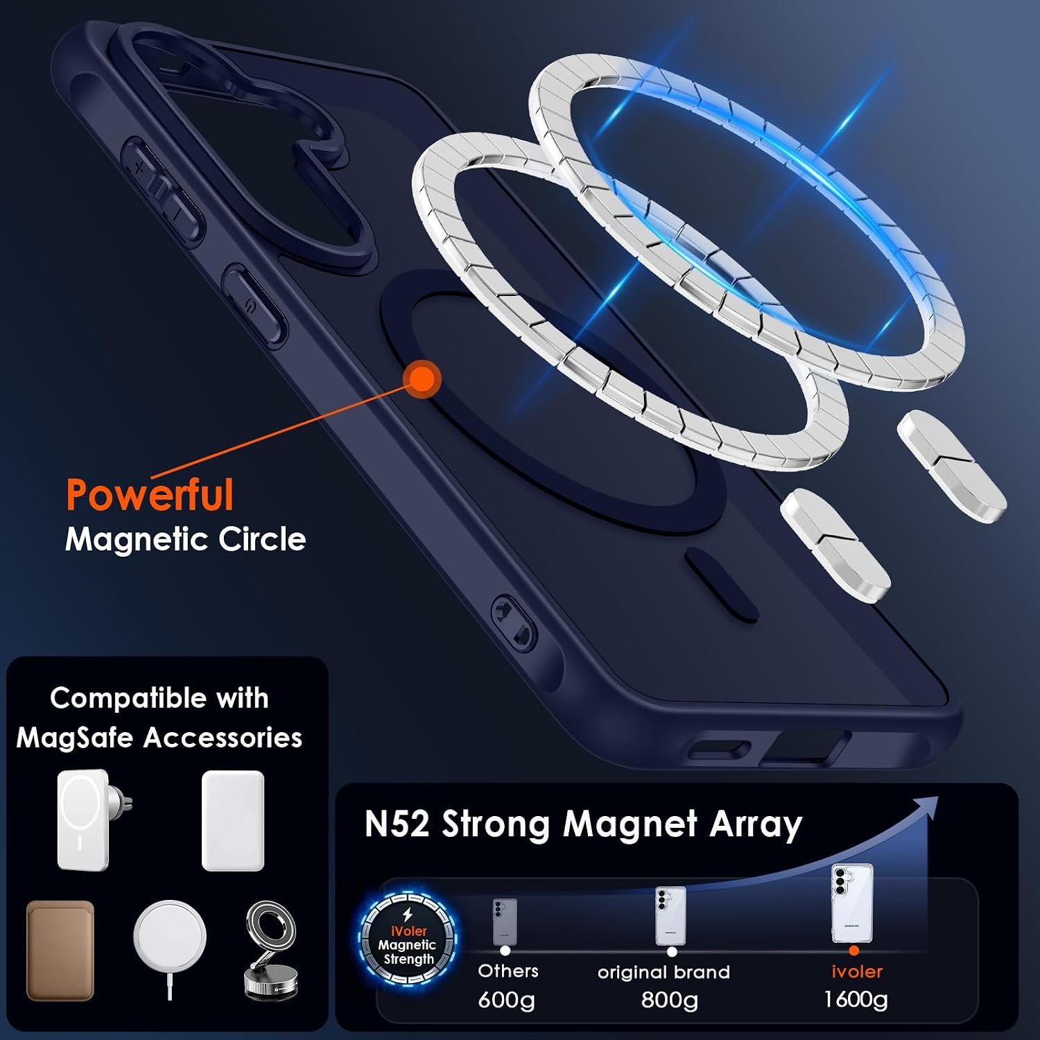 Thumbnail 4 de iVoler Cover magnetica per Galaxy S26 5G
