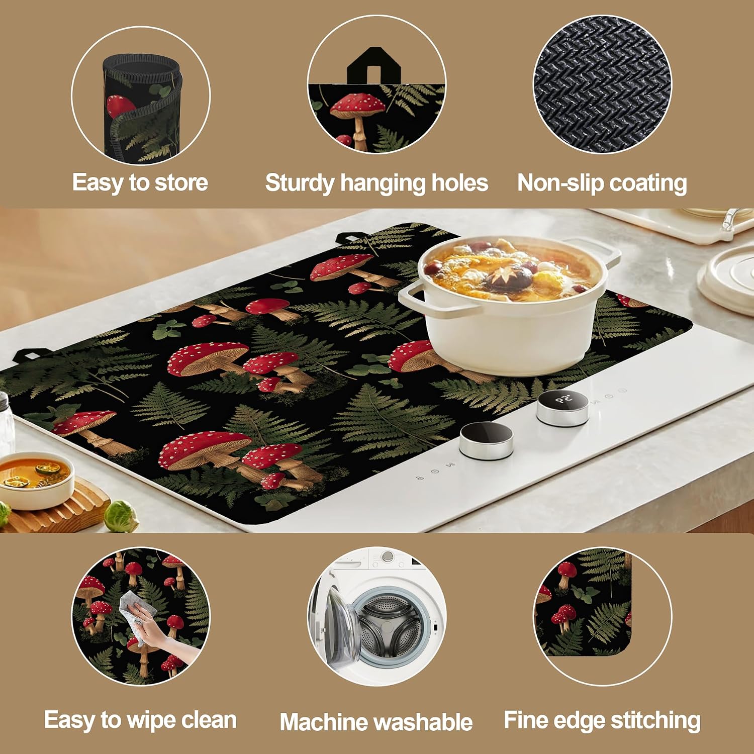 Detalle de Stove Top Cover, 28.5 x 20.5 inches