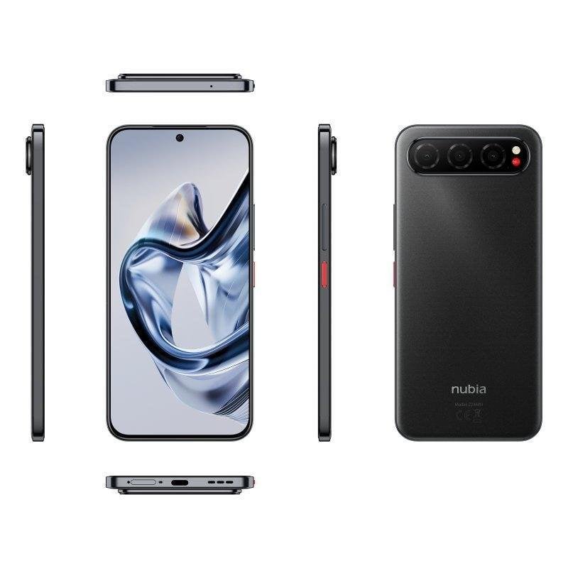 Detalle 2 de ZTE Nubia Air 5G 8GB/256GB, 6.78" AMOLED, IP68/IP69K, Negro