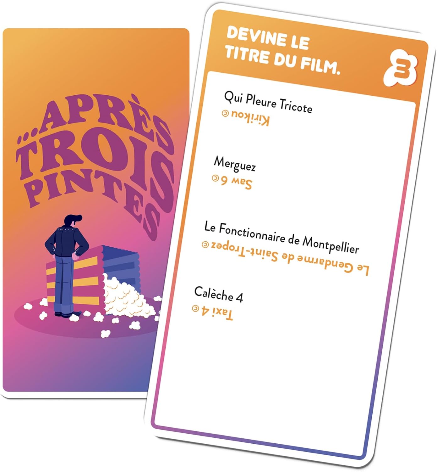 Detalle de OZZAK James Dîne, jeu cinéma à cartes