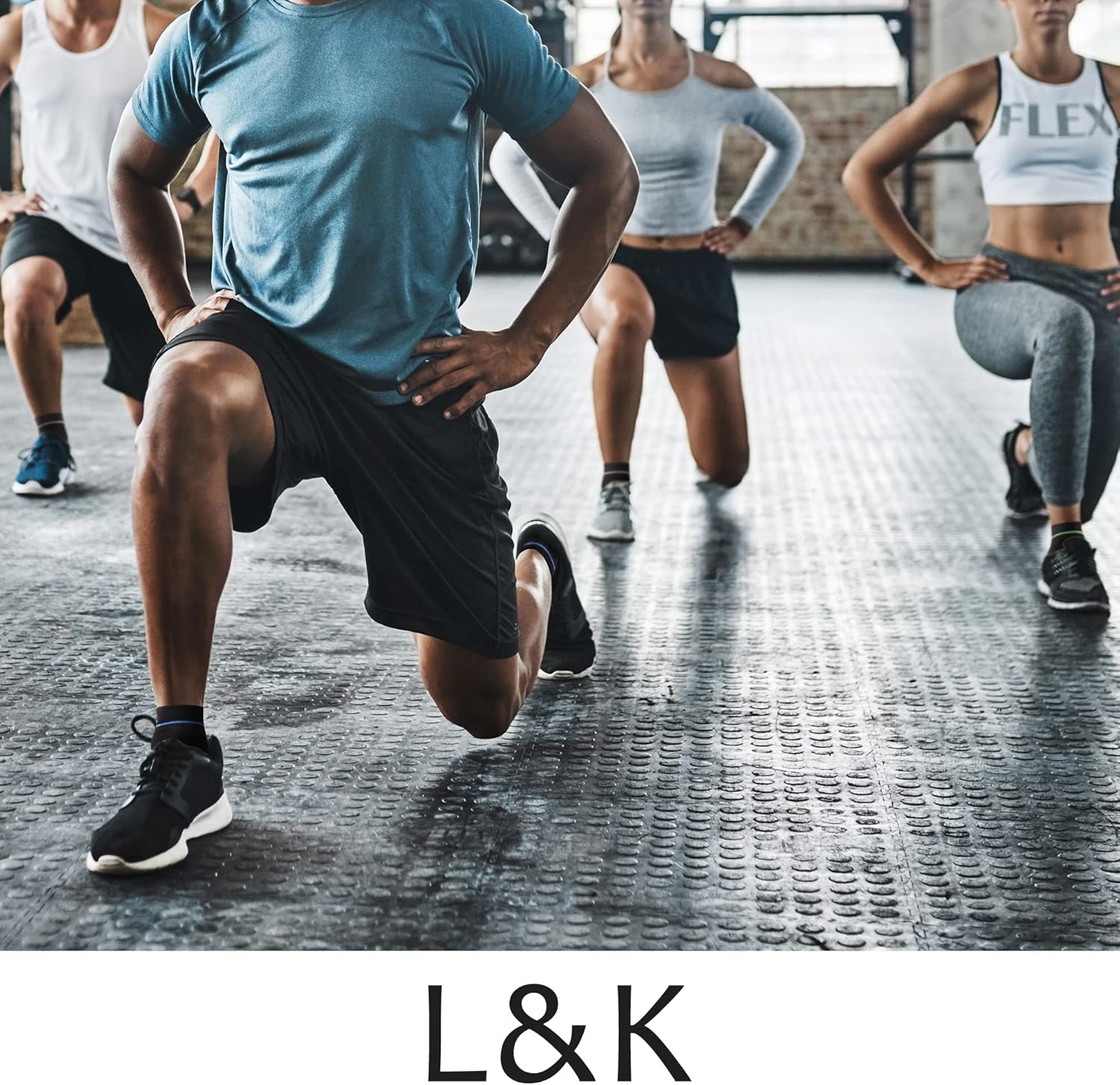 Thumbnail 5 de L&K 12 paia Calze da Uomo sportive – morbide, traspiranti e multicolore per sport e tempo libero