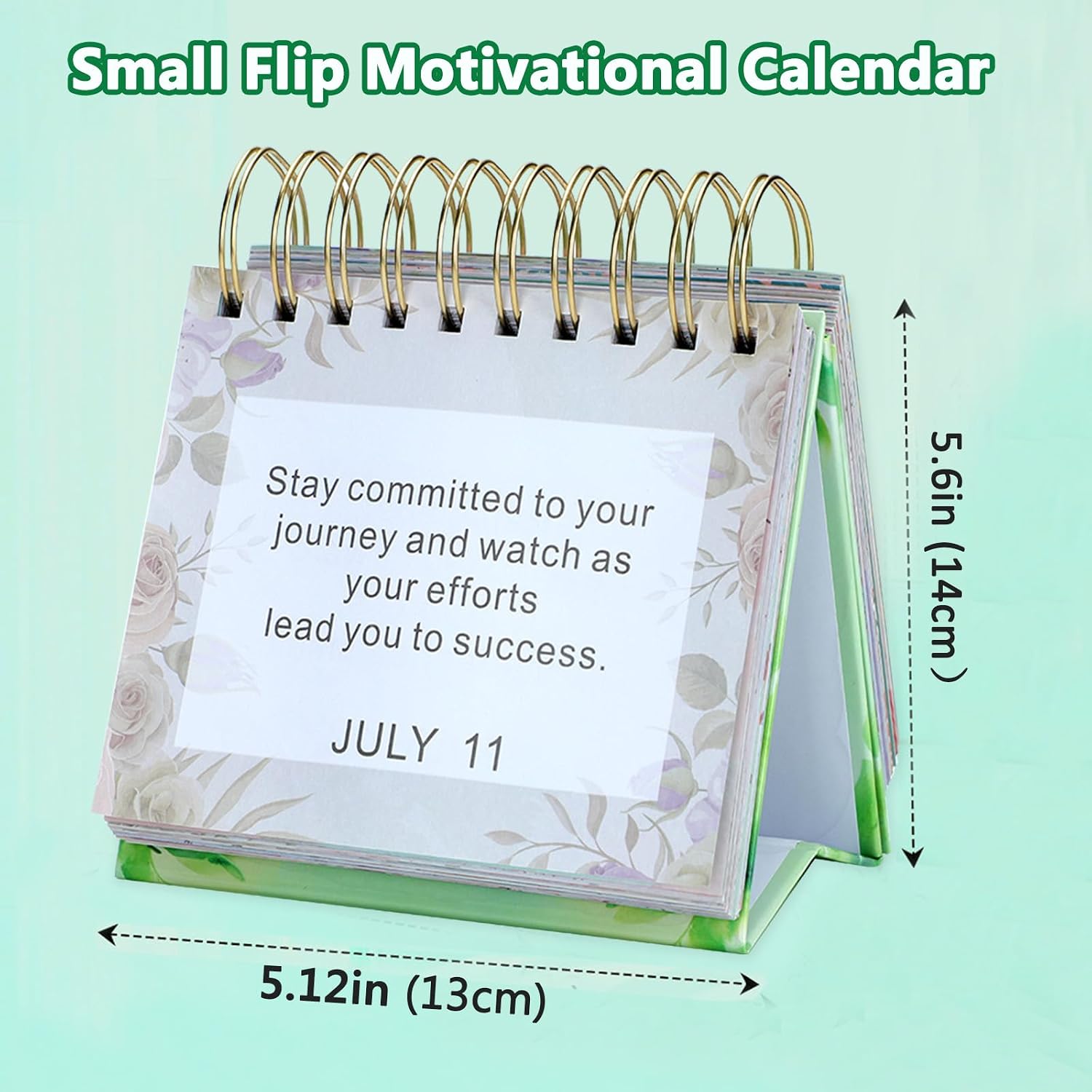Thumbnail 1 de 2026 Desk Quote Calendar