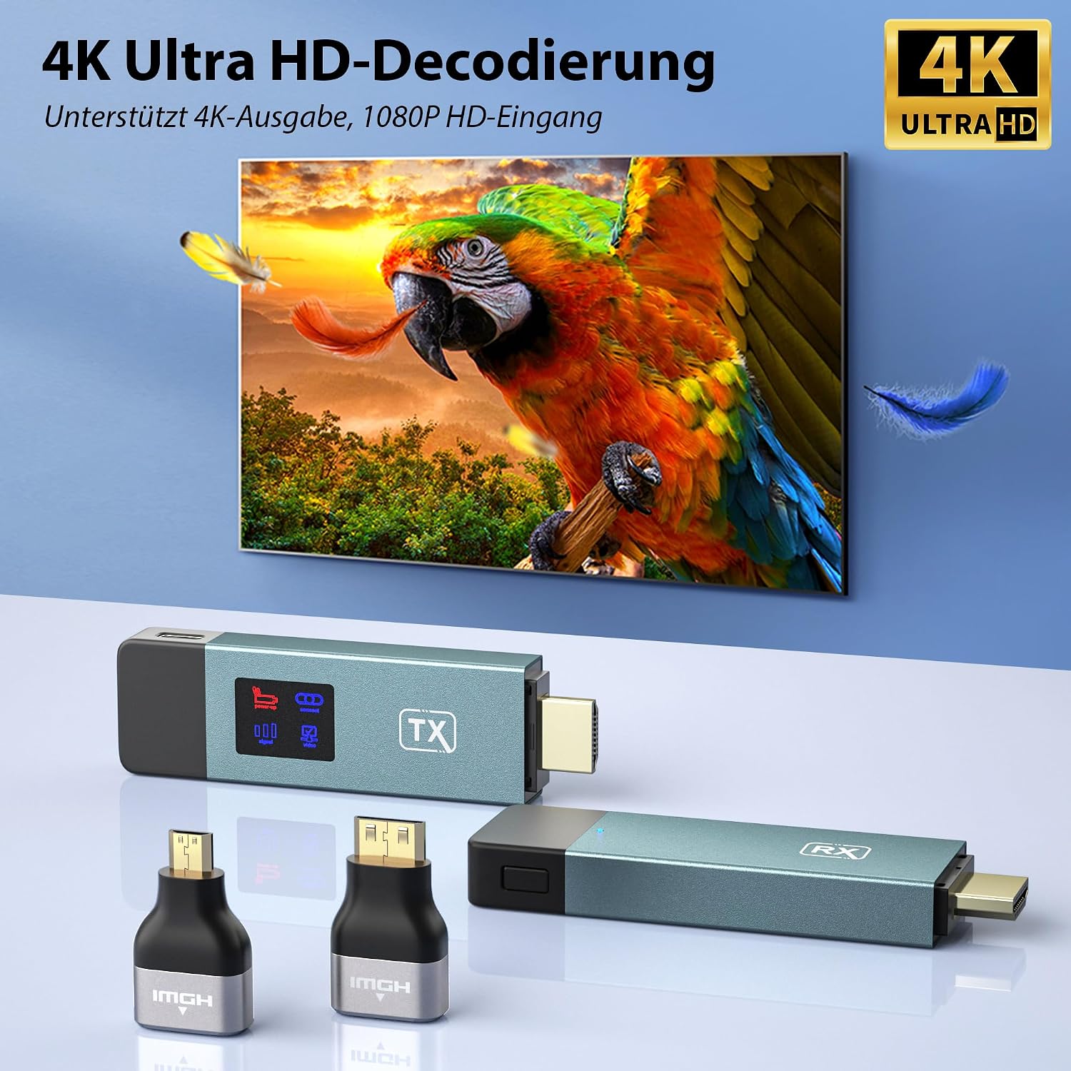 Detalle 2 de HDMI Wireless Transmitter 30 m Verbindung