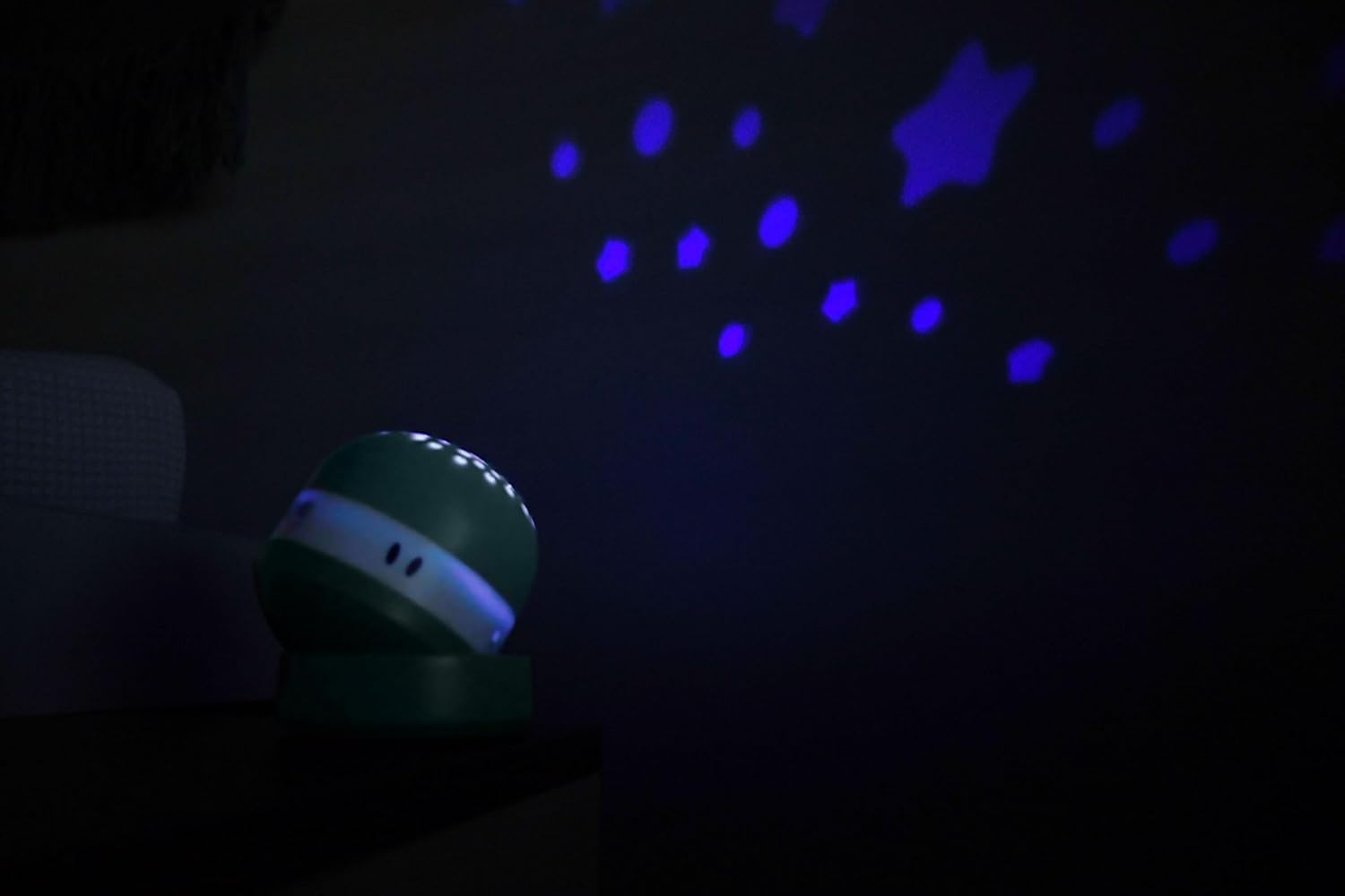Thumbnail 6 de Veilleuse Bébé Béaba Pixie Projector: ciel étoilé, sons relaxants et détection des pleurs