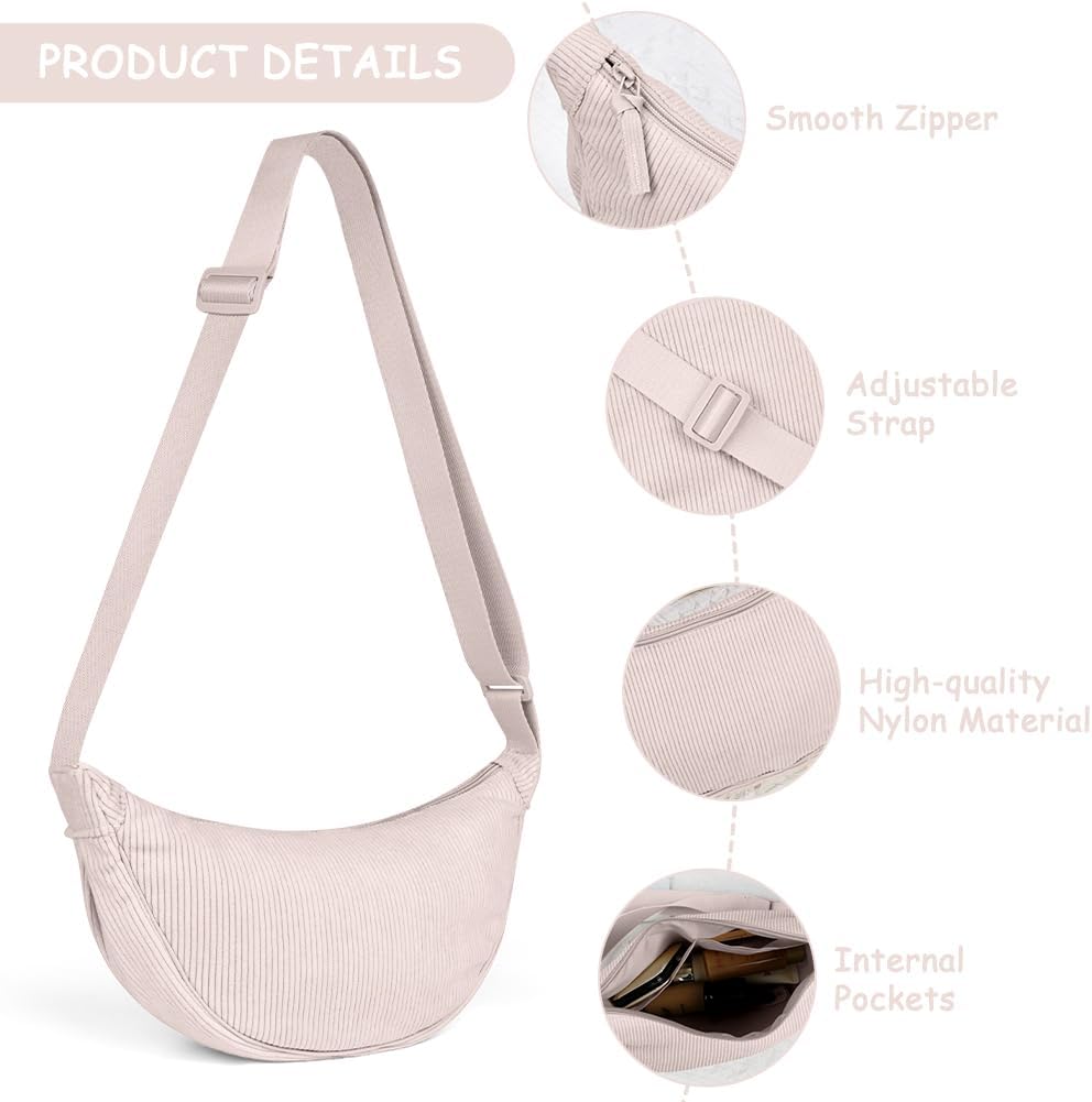 Thumbnail 5 de Aucuu Sac Bandoulière Croissant de Lune