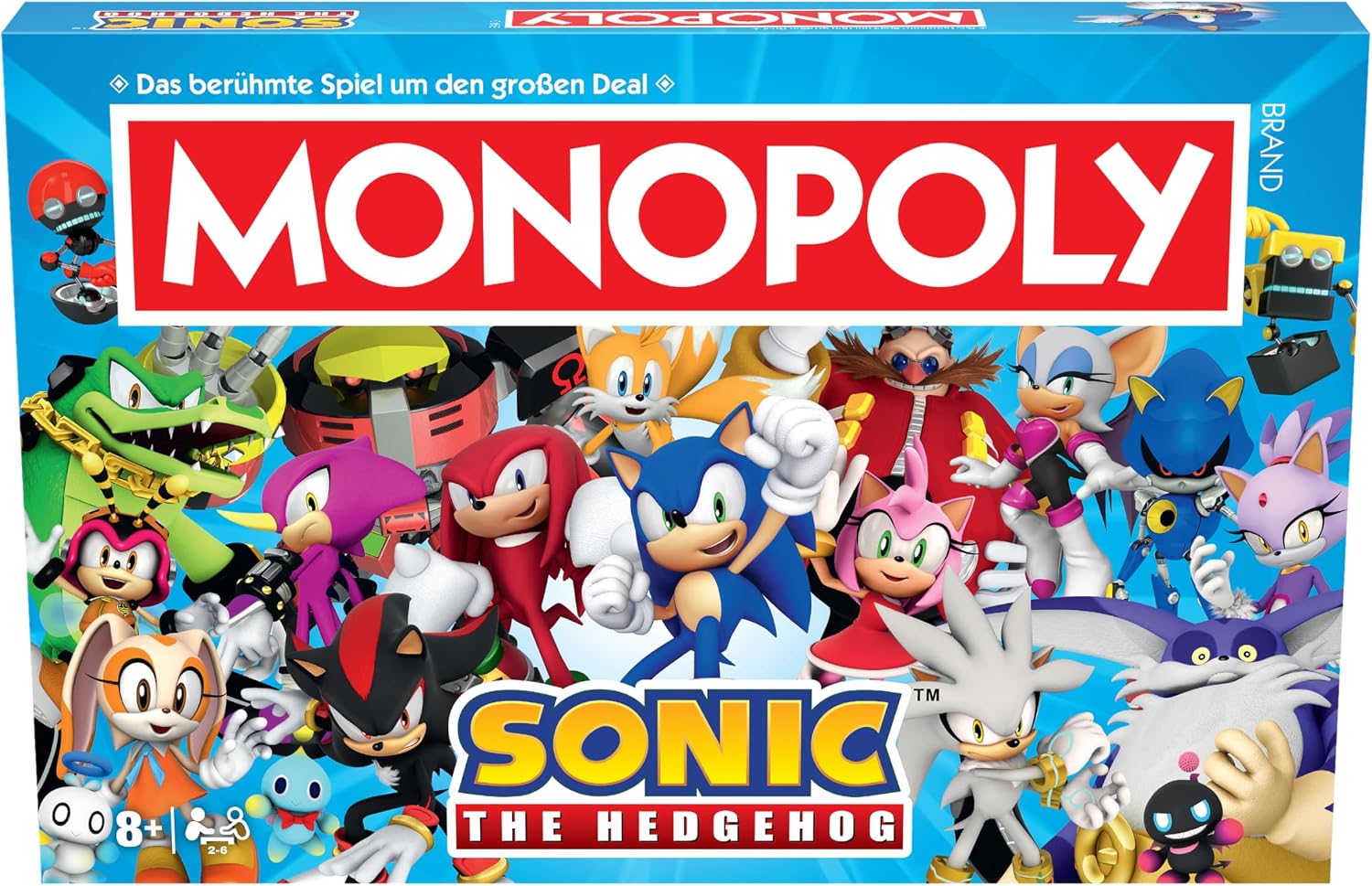 Detalle de Winning Moves Monopoly Sonic Edition