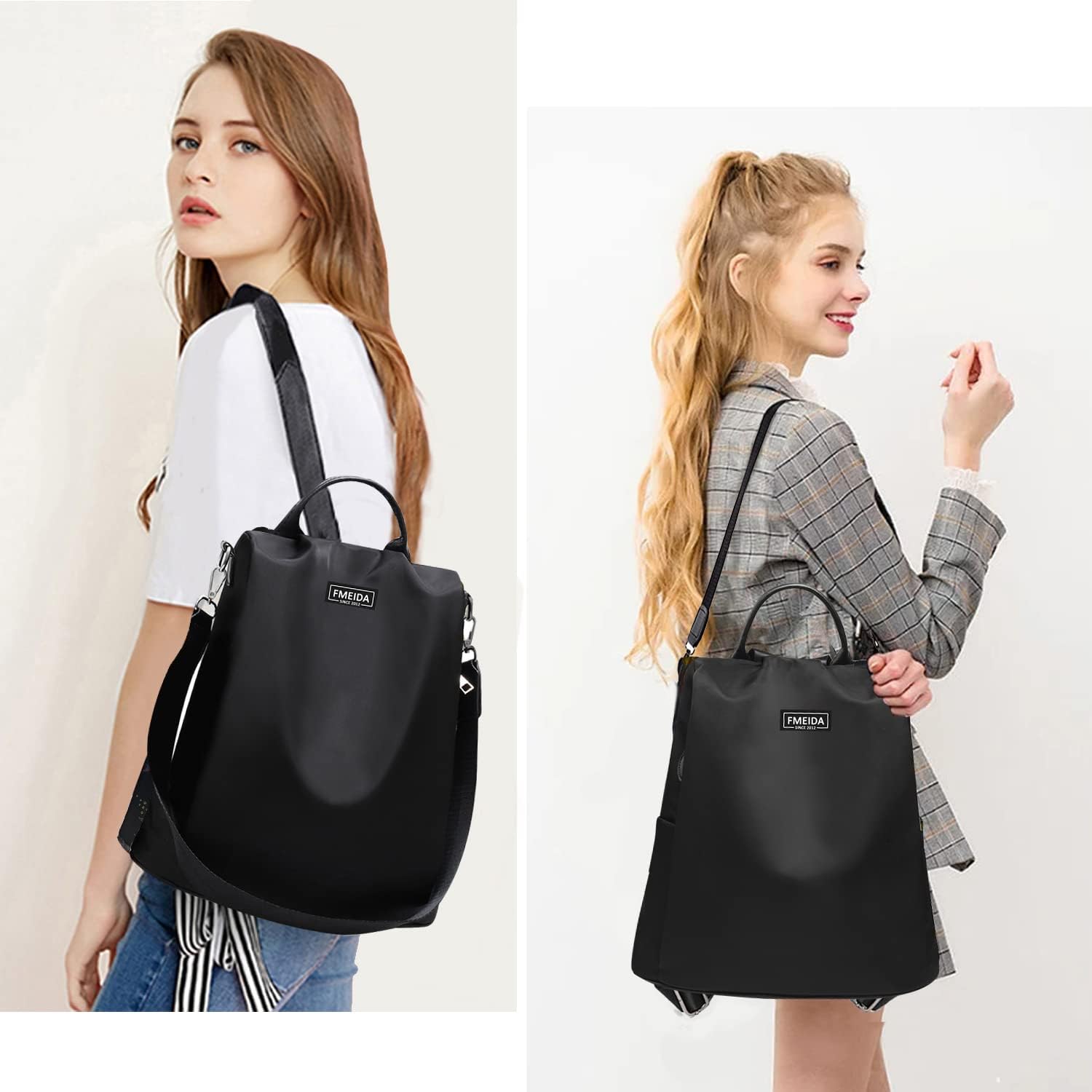 Thumbnail 6 de Fmeida Backpack Womens Anti Theft Travel Rucksack 32cm